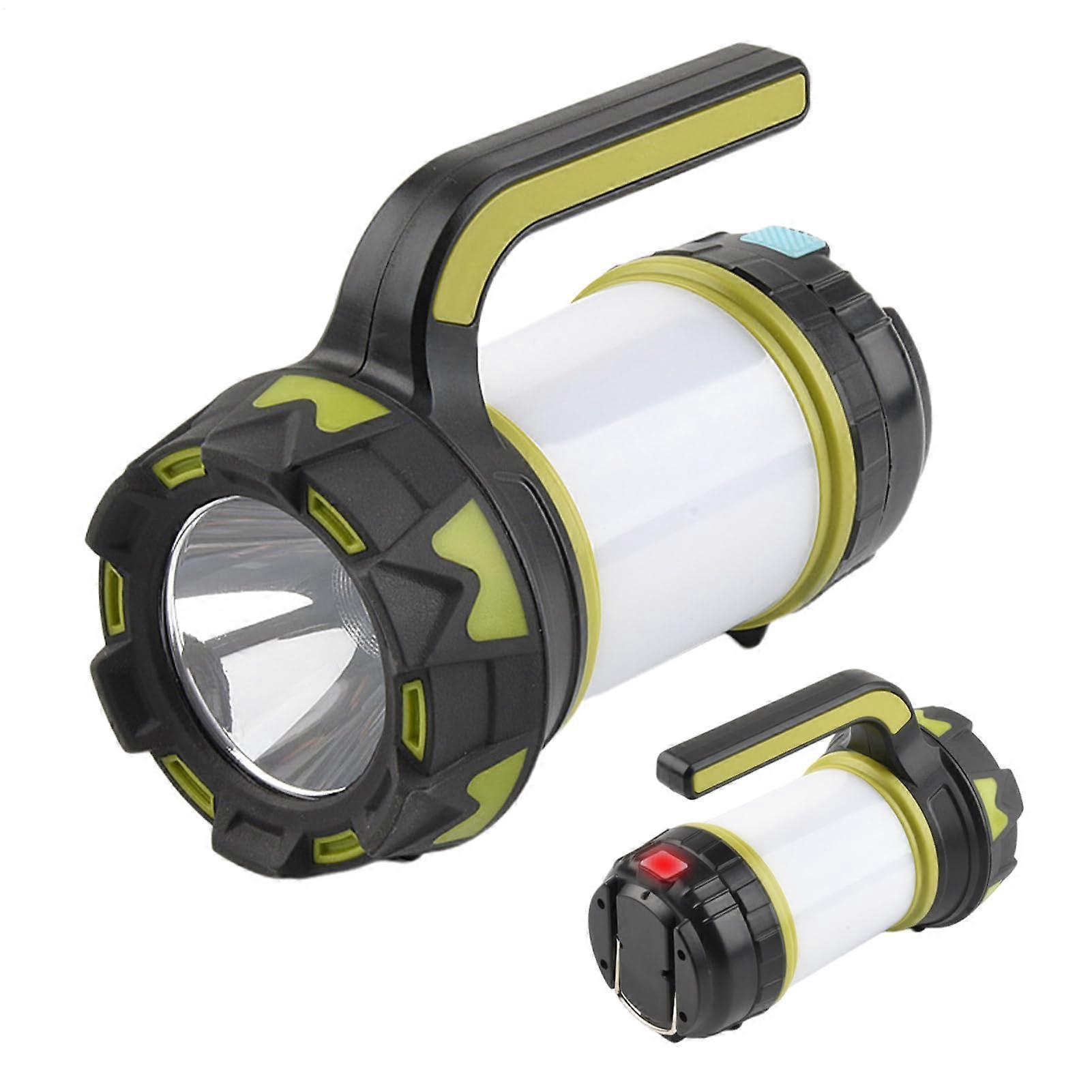 Search Light Camping Light With Handle, 6Mode Lightweight Electric LED Torch For Outdoor Hunting Hiking Boating Fishing