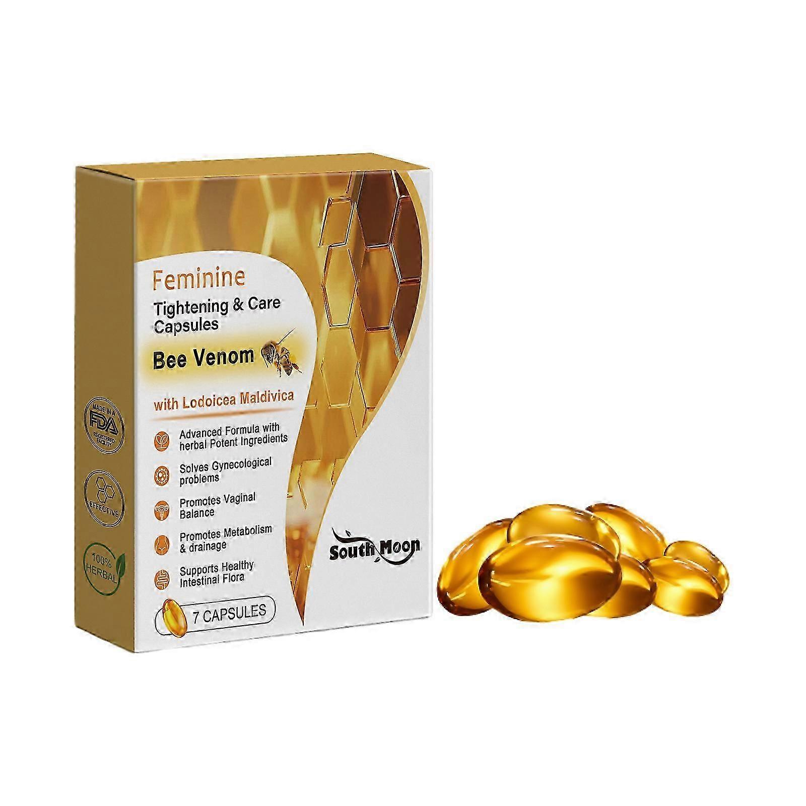 Women's Body Care Capsules - Moisturizing & Firming for Intimate Health, 7 Capsules