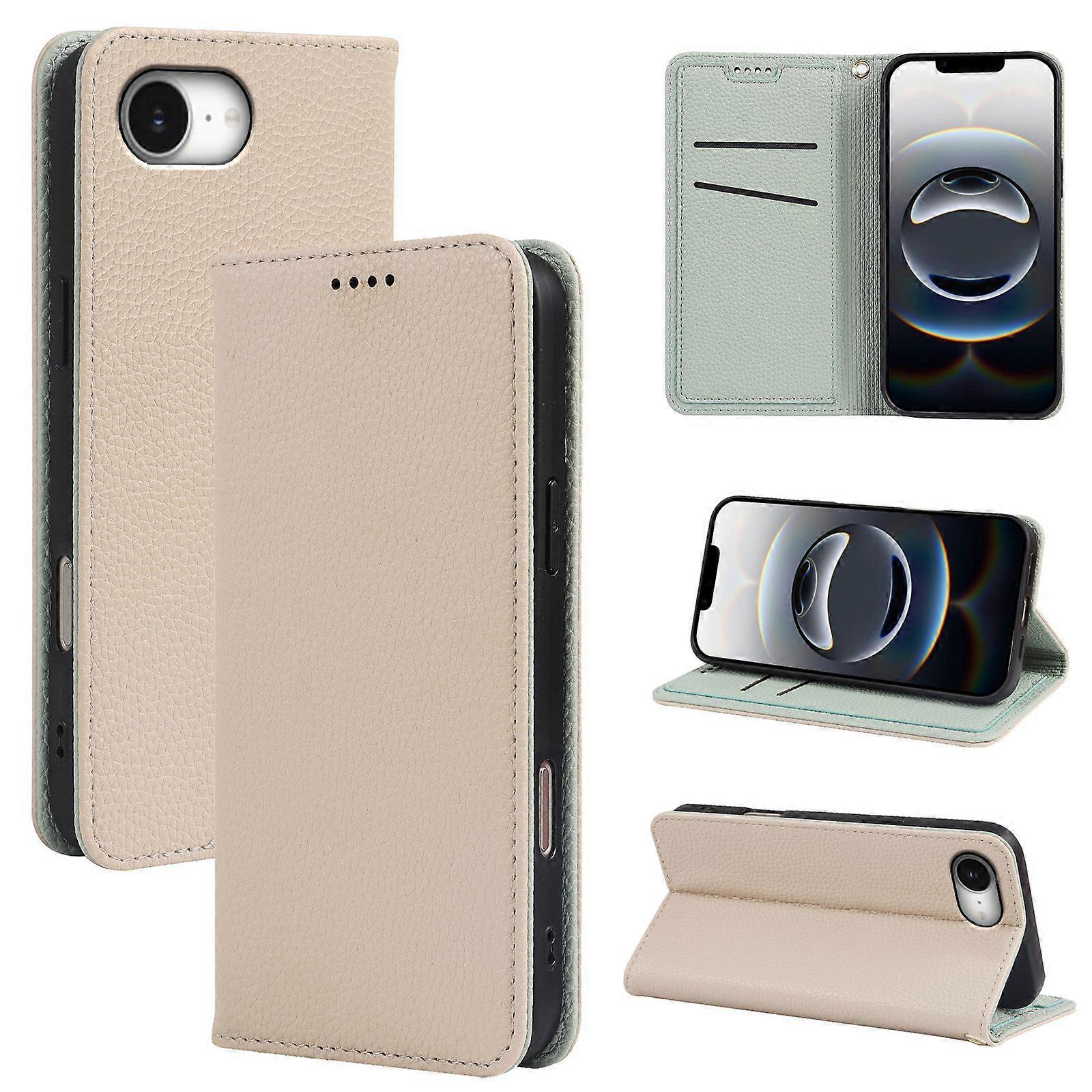 Suitable for T-Mobile Revvl 7/T Phone 2 5G Lychee Texture Two-Color Strong Magnetic Phone Leather Case