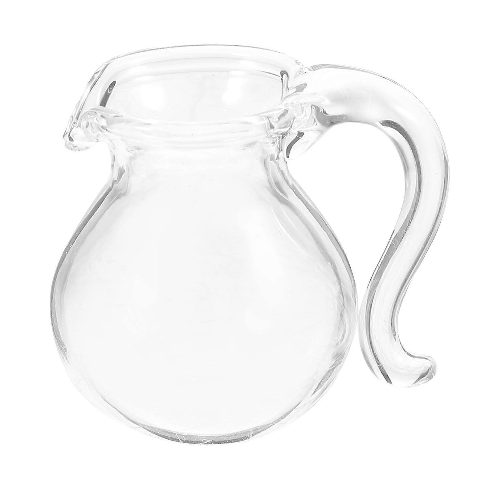 Mini Kitchenware for Decoration 1Pcs Mini Glass Teapot Toy