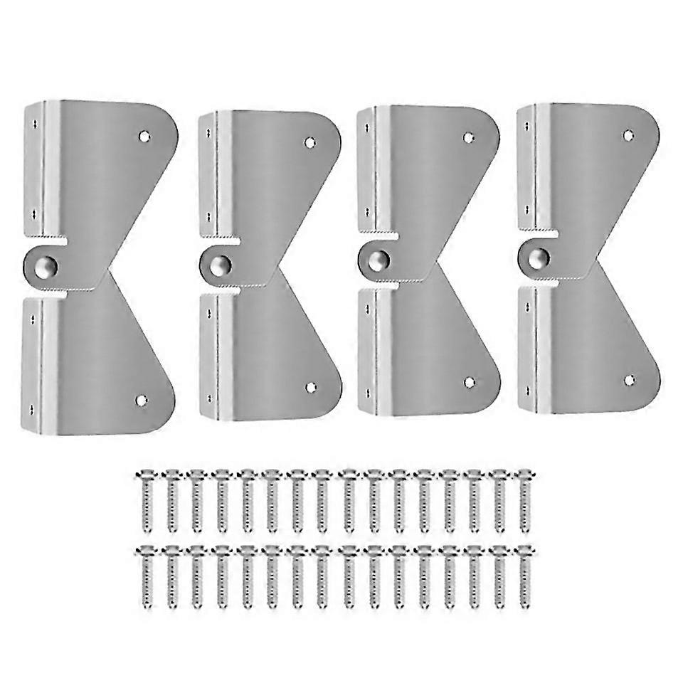 For 4pcs Gutter Extension Hinge Downspout Extension Flipup Hinge