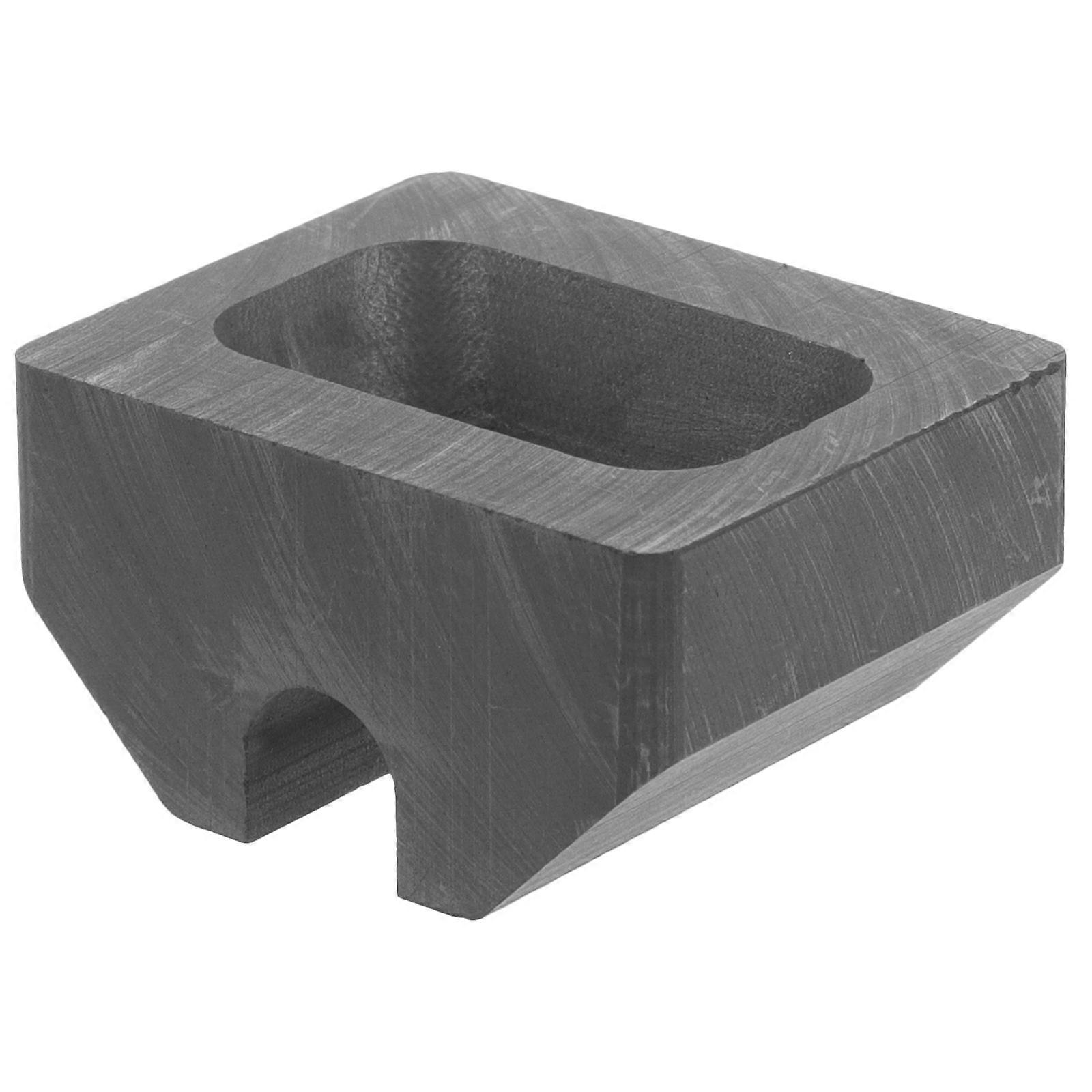 Graphite Ingot Mold for Melting Gold Silver Copper 3Pcs Pack
