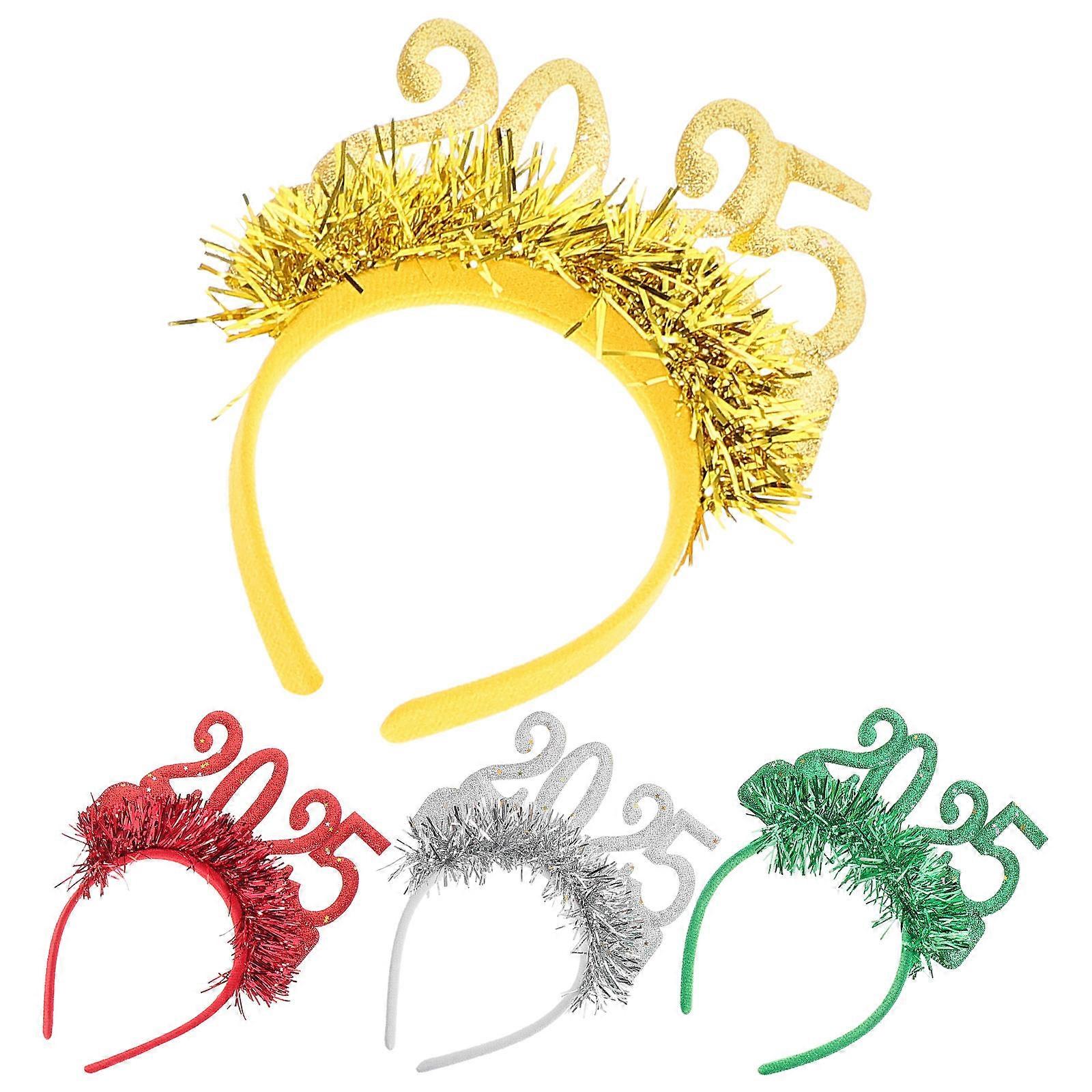 Glitter Sequins Headband Fabric 12Pcs for Festive Party Use