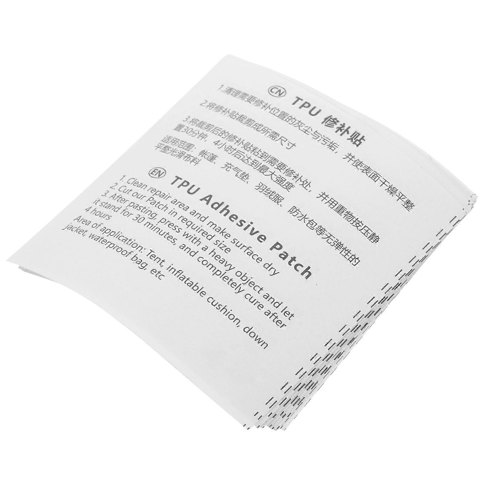 Self Adhesive Patches Tpu Repair Patch For Swimming Rings Portable 10Pcs