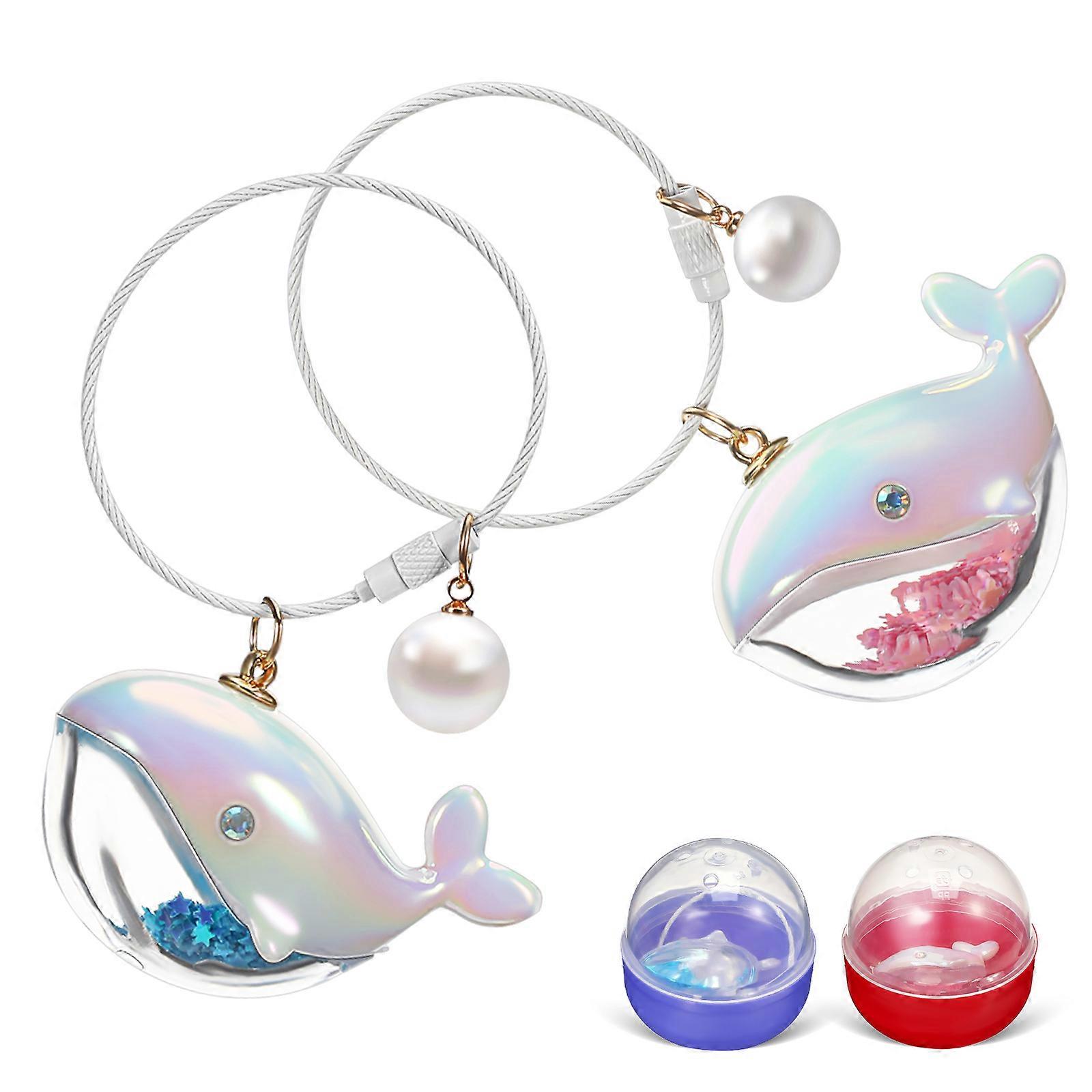 Ocean Themed Whale Keyring for Key Organization 6Pcs Creative Set