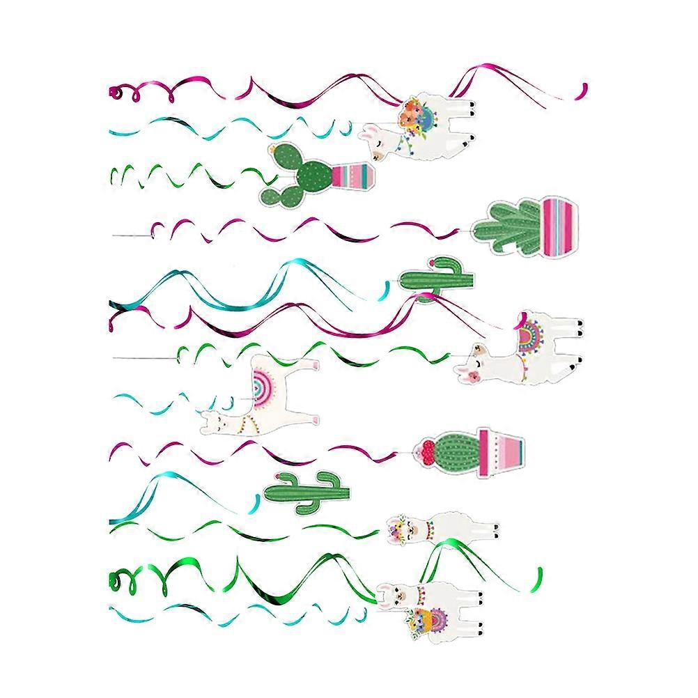 Hanging Swirl Spiral Decor for Birthday Party 1Set Set Multi Color