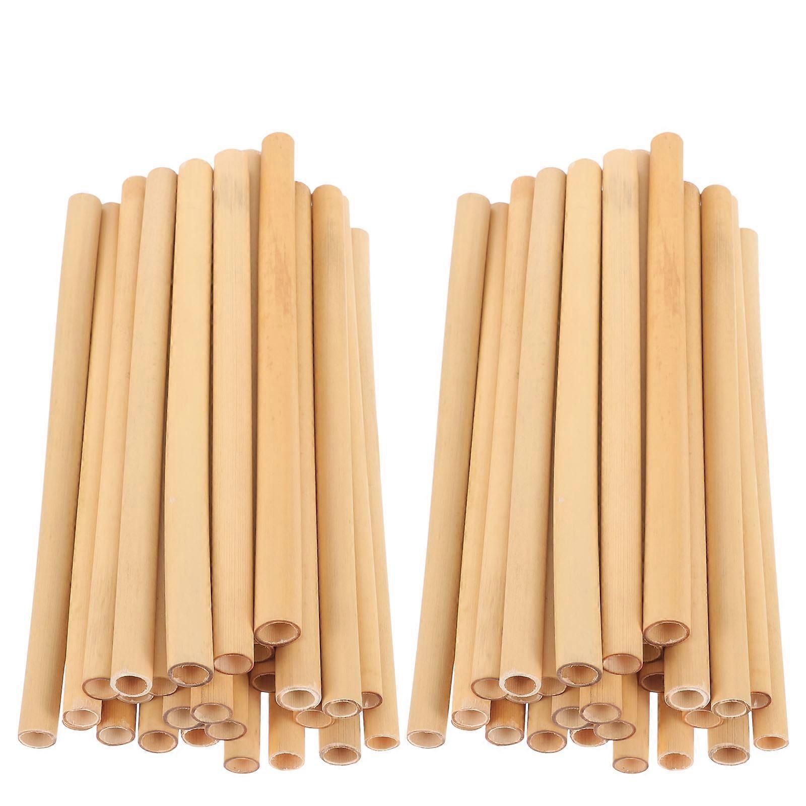 Replacement Bee Tubes Natural Reed Mason Bee Tubes for Pollination 150Pcs