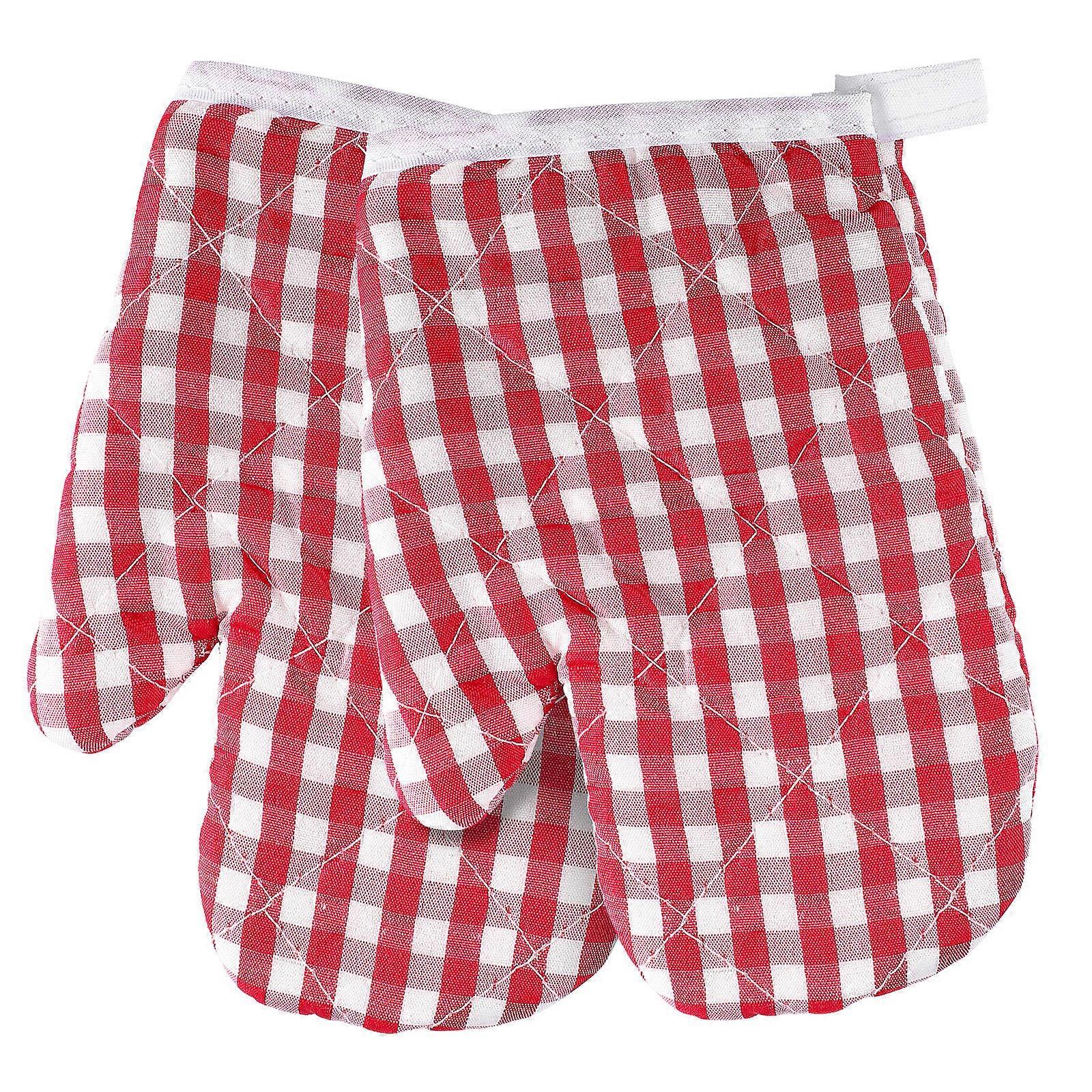 Oven Mitts Cabilock Kitchen Heat Resistant Gloves 2Pcs