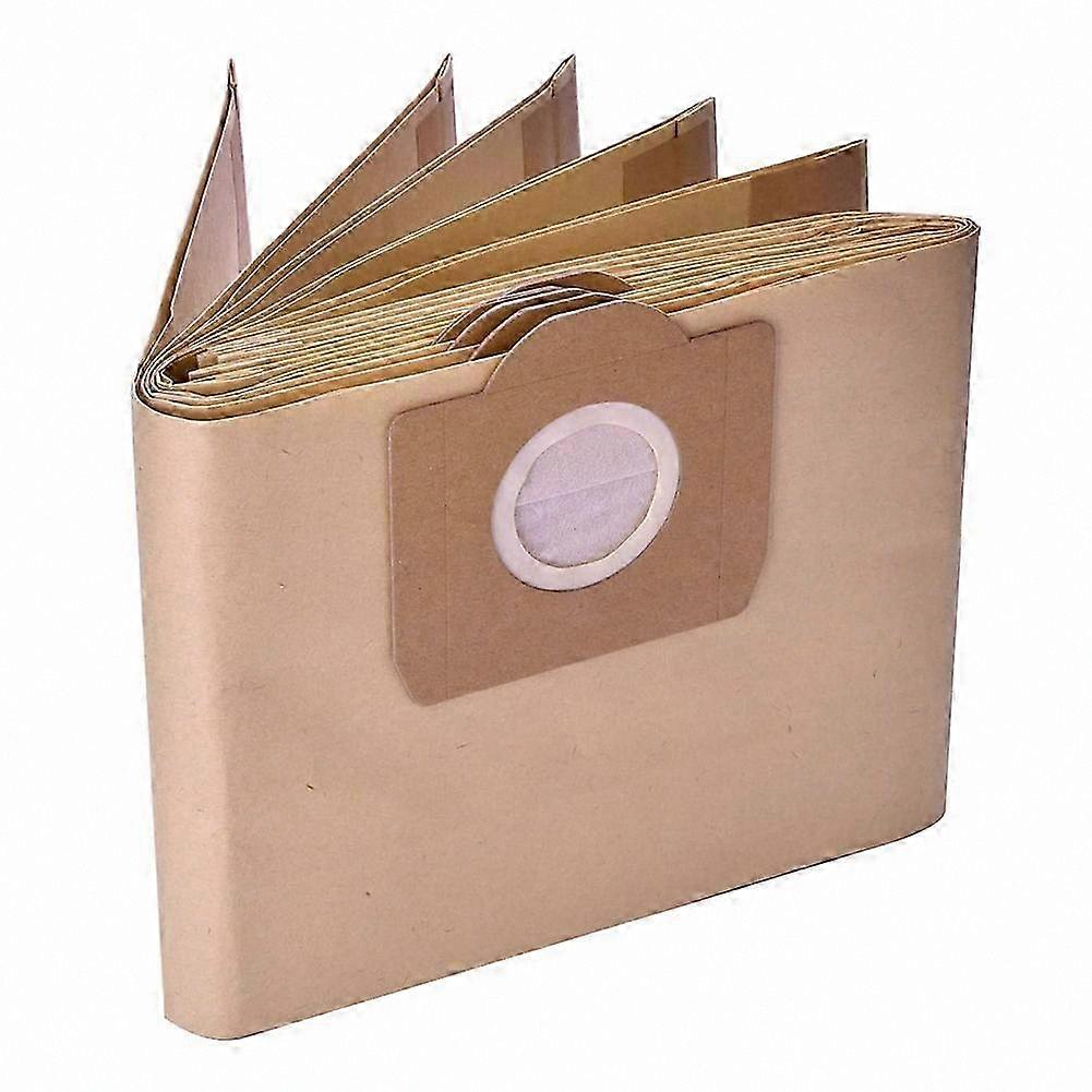 10-Pack Replacement Paper Dust Bags for Wet/Dry Vacuum Cleaners, Compatible with WD3 and WD3P Models
