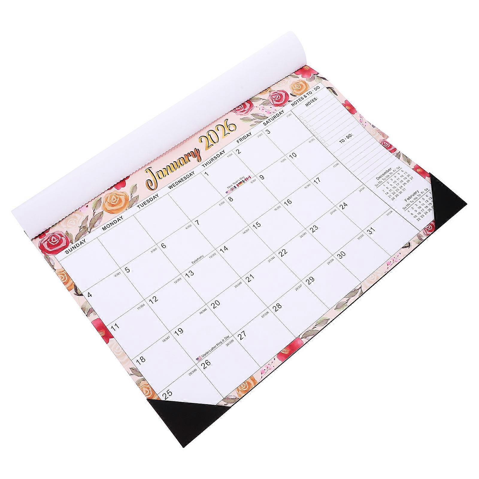 Wall Hanging Calendar Time Planner Calendar for Home 4Pcs Set