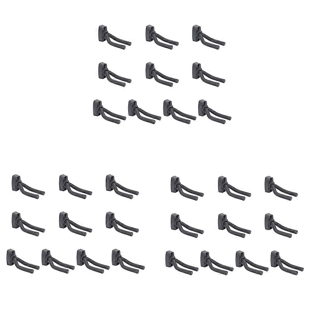 10Pcs Hook Rack Wall Mount Home Studio Display for Guitar Bass