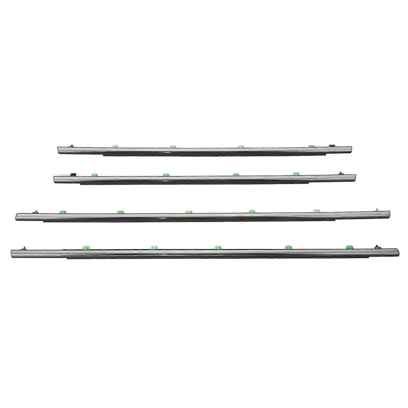 4pcs Window Moulding Trim 72410 SWA A01 Car Outer Weatherstrip for CRV 2007 to 2011