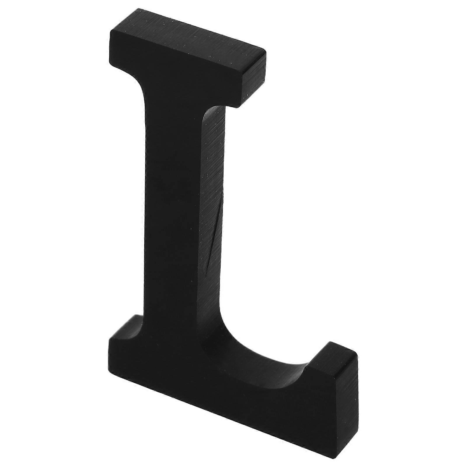 Mini Alphabet Letters Flatback Acrylic Letters for Crafts Black