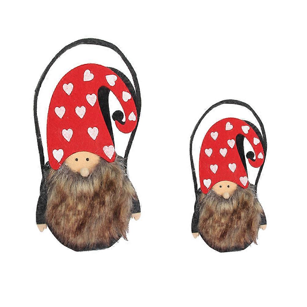 Christmas Decorative Basket for Storage Use 4Pcs Xmas Candy Snack Baskets