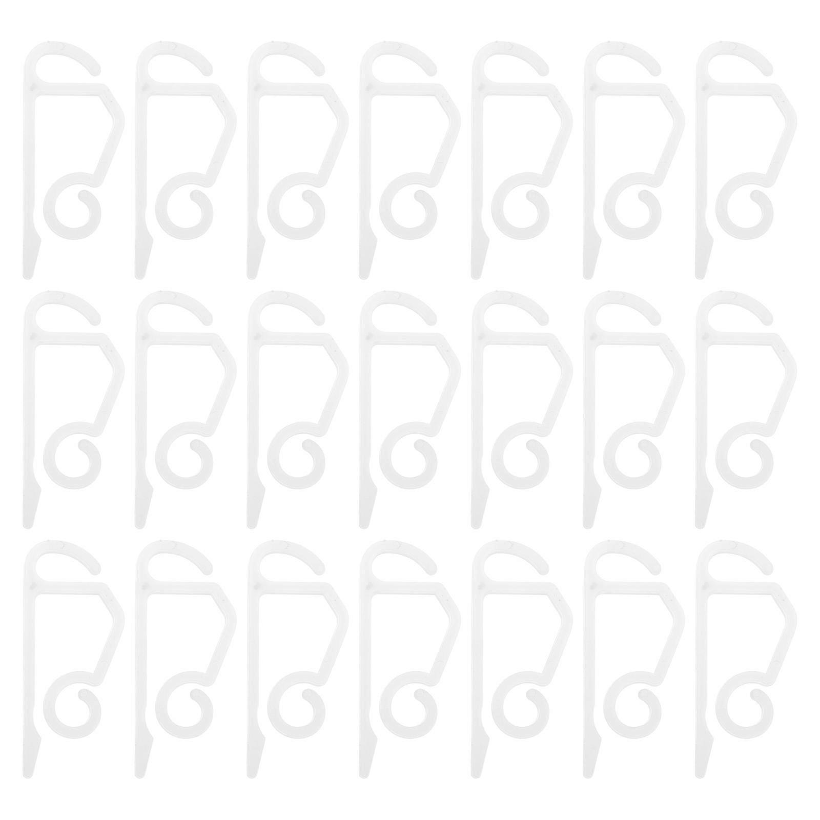 Light Clips for Outside String Lights PP Hooks for Hanging 250Pcs