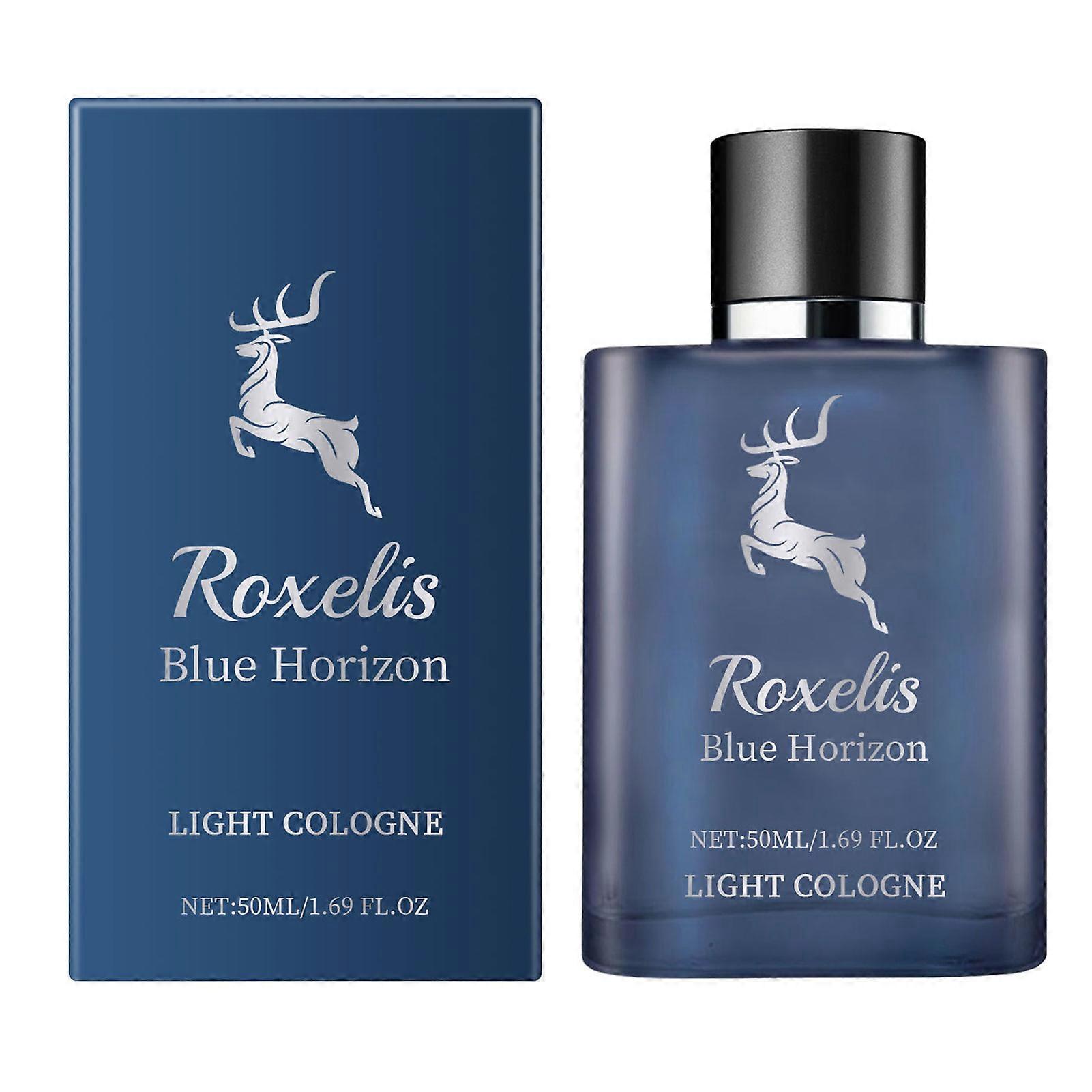 Blue Cologne Charm Perfumes Extract Mild Formulas, Strong Cologne Pheromone Fragrance Perfumes, for Formal Causal Use