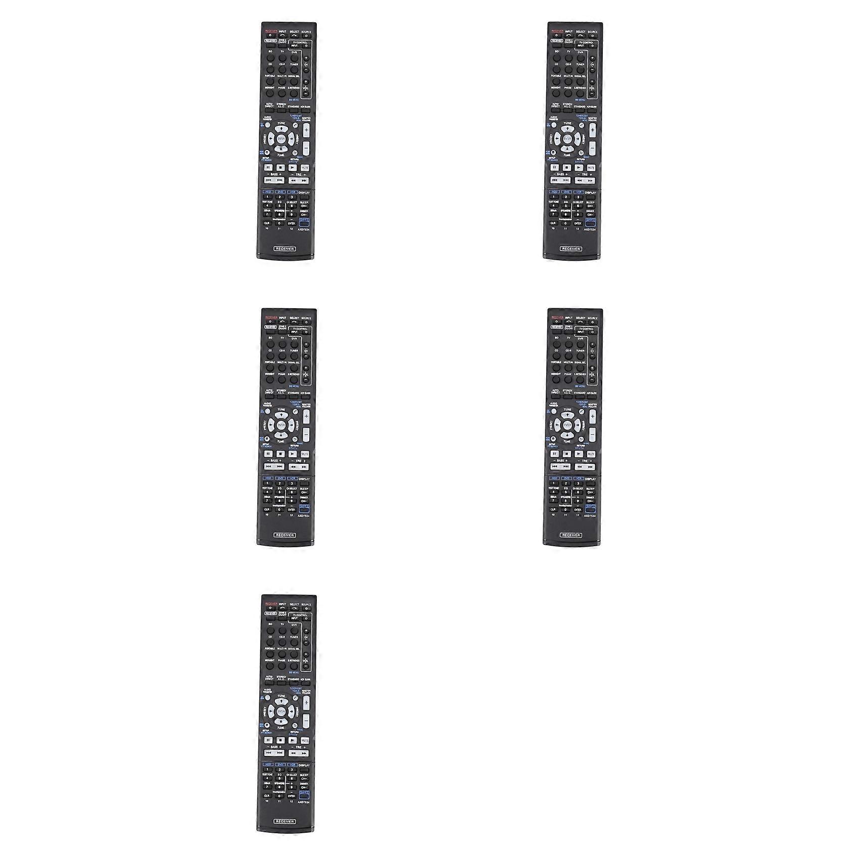 5X Axd7534 Remote Control for Pioneer Av Receiver Home Theater Axd7534 Vsx-819H-S Vsx-819H Vsx-519V-K