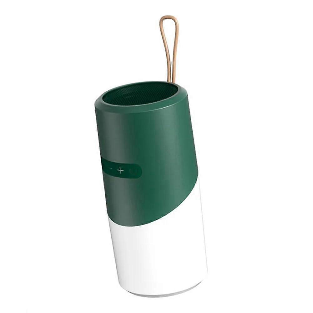 Outdoor Subwoofer Bluetooth Speaker IPX5 Waterproof Camping Speaker Desktop Sound Box RGB Lighting Gray