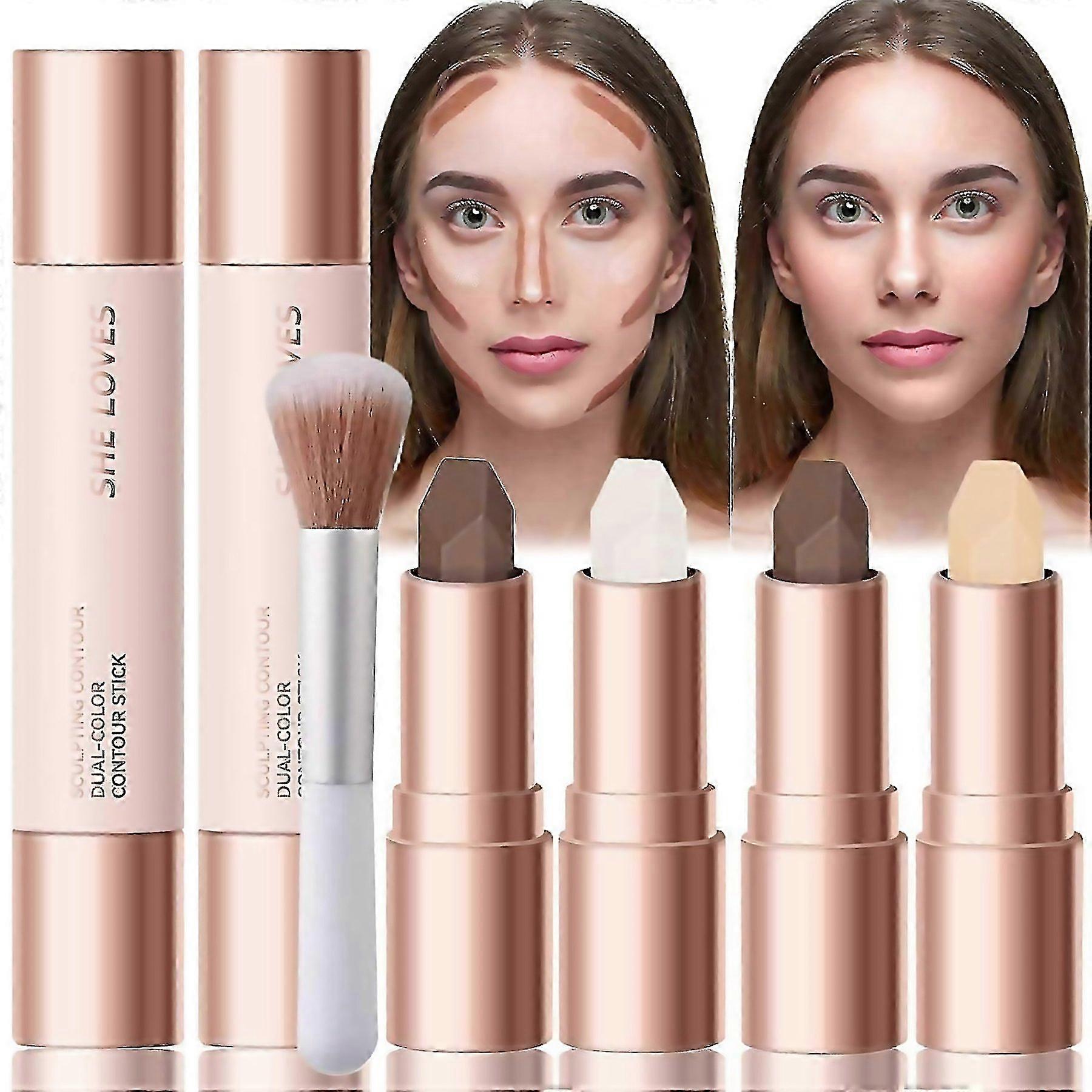 For No Limits Cream Bronzer Stick 2pcs Harmony Bronzer Stick 2 In 1 Cream Bronzer And Highlighter St