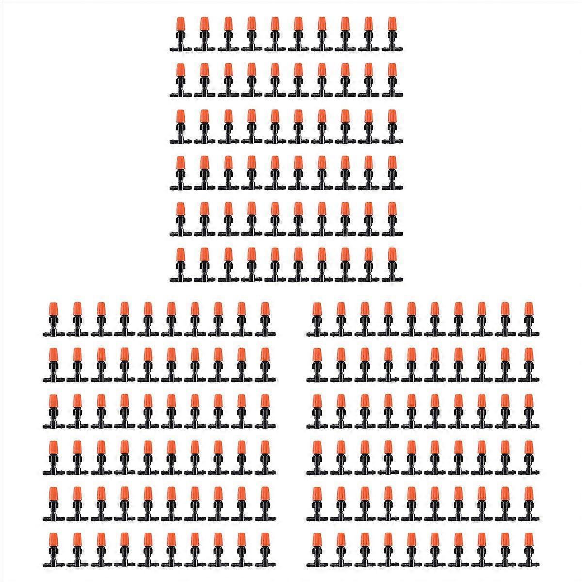 60 Pcs Micro- Adjustable Flow Irrigation Drippers