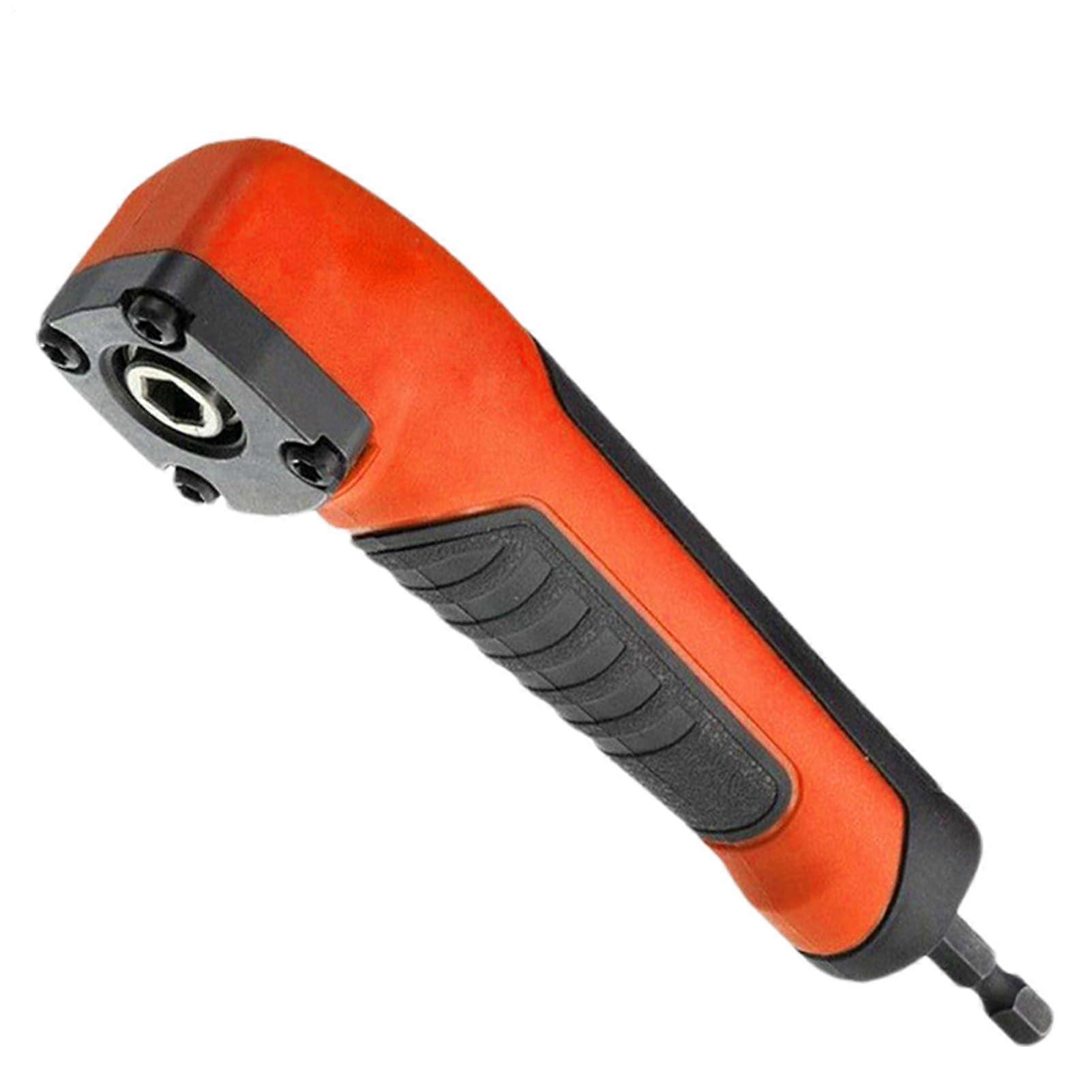 Right Angle Drill Attachment, Heavy Duty Alloy Coupler, Corner Adapter, Quick Change Bit Holder, Cabinet Assembly Tool