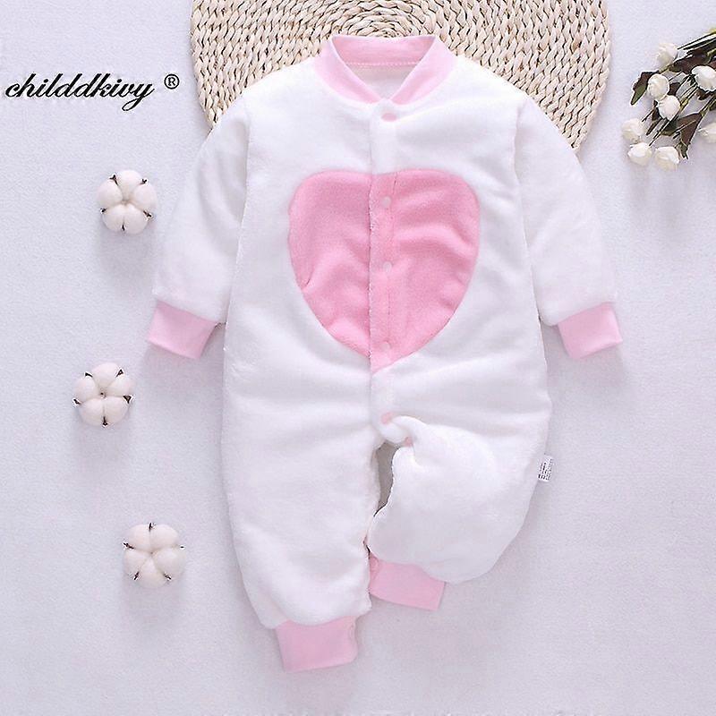 Yenidoğan Bebek Bahar Kış Kıyafetleri Kız Bebek Ceket Erkek Bebek Tulum Yumuşak Flanel Bebek Tulumu 0-18 Ay Bebek Kıyafetleri