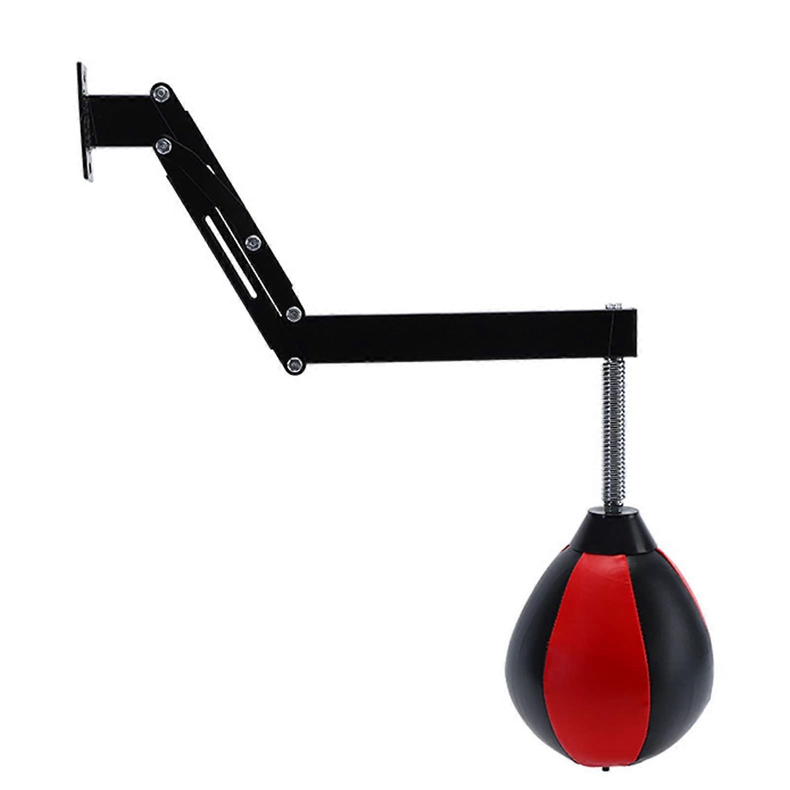 Speed Punch Bag Wall Mounted Boxing Speed Bag, Adjustable StressRelief Punch Bag, Reflex Ball Speed Bag