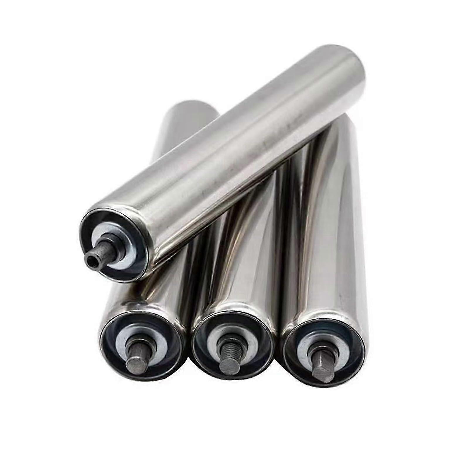25-26 Unpowered Roller Conveyor Slides 32Mm Dia 250Mm HeavyDuty Flow Rail Spring PressIn Installation Replacement Part