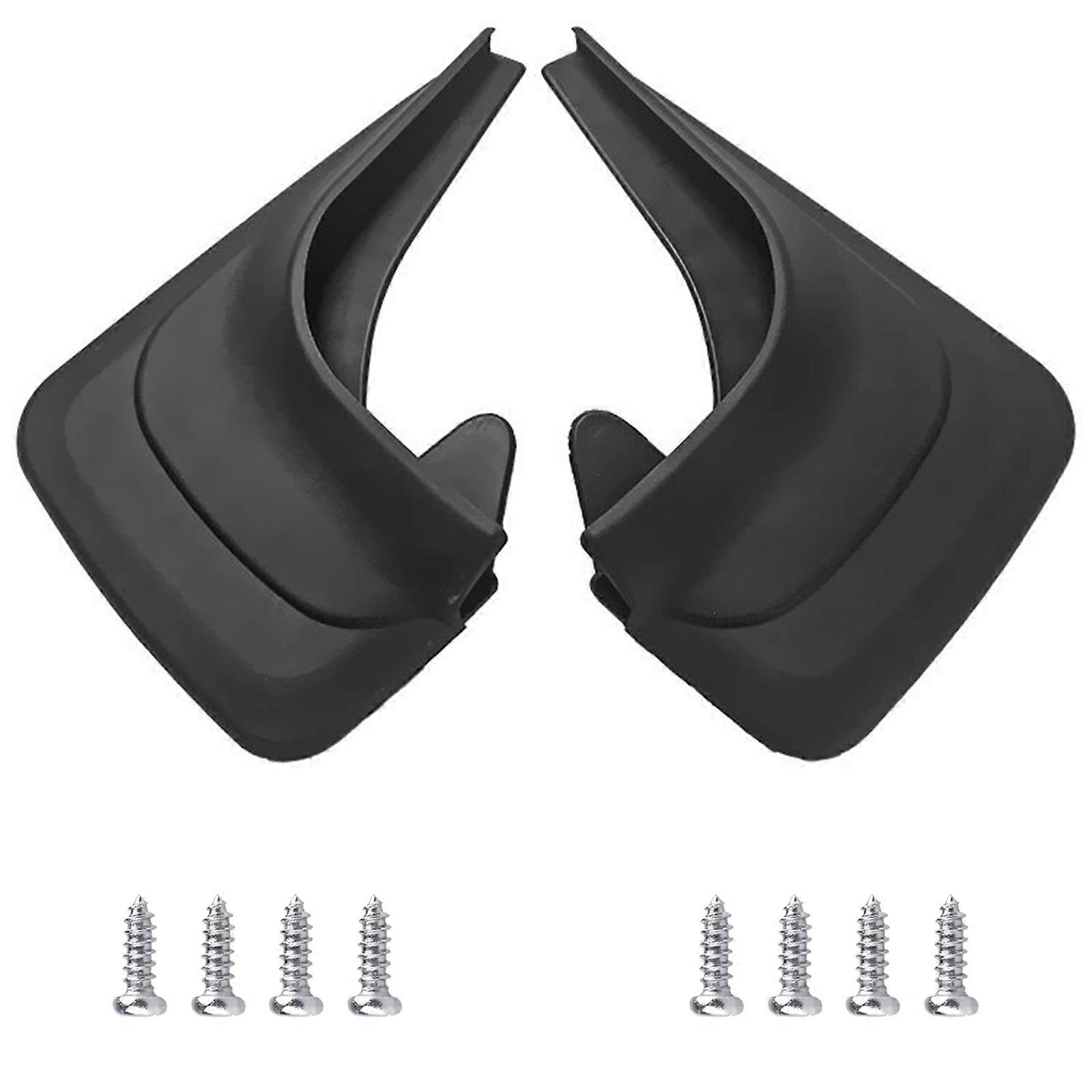 2pcs Protector Mud Flaps with Screws Mud Guard Flaps Car Front Rear Wheel Mudguard Splash Guard Fenders Car SUV Mudflap Multicolor
