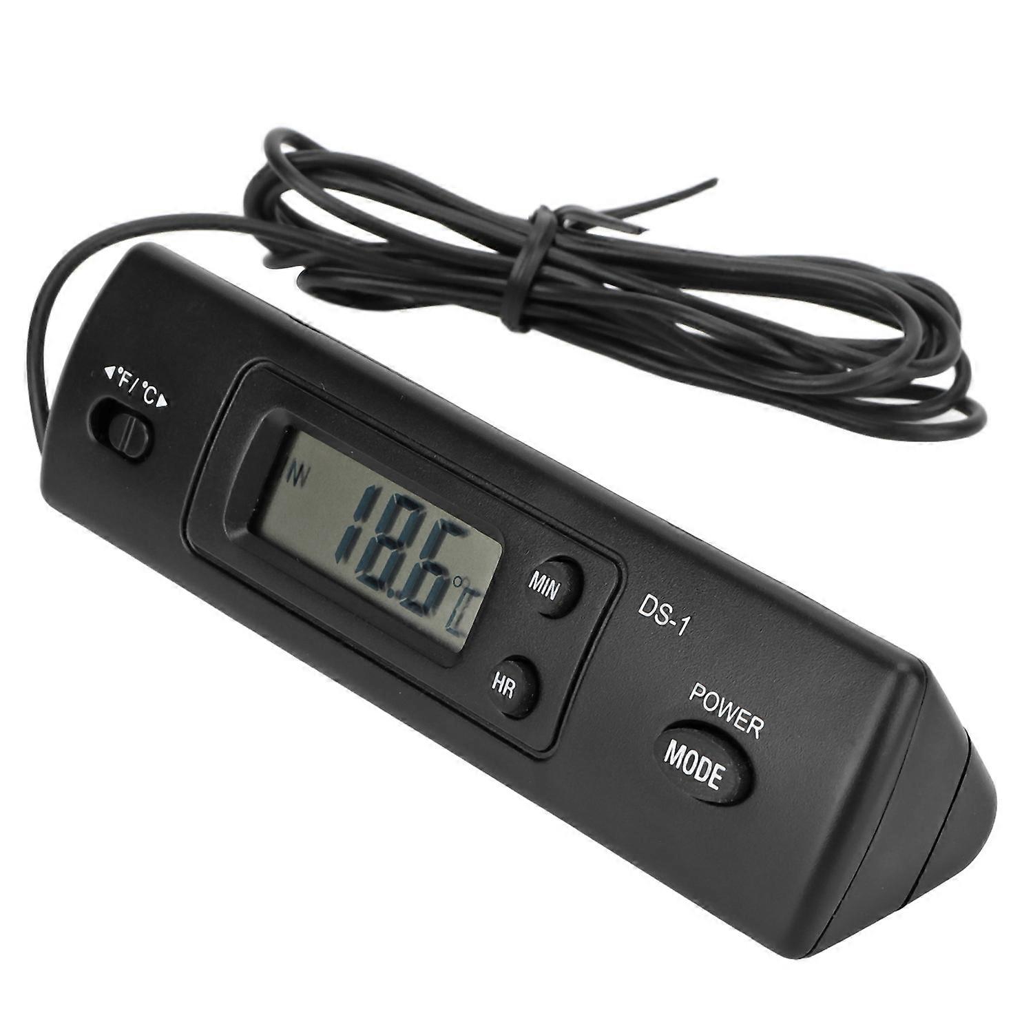 Car Temperature Digital Clock Multifunctional High Accuracy Electronic Clock for Vehicle