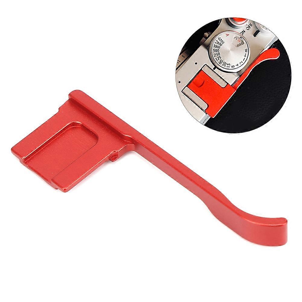 GR3 Aluminium Alloy Red Thumb Grip Finger Handle Accessory for Ricoh GRIII Camera