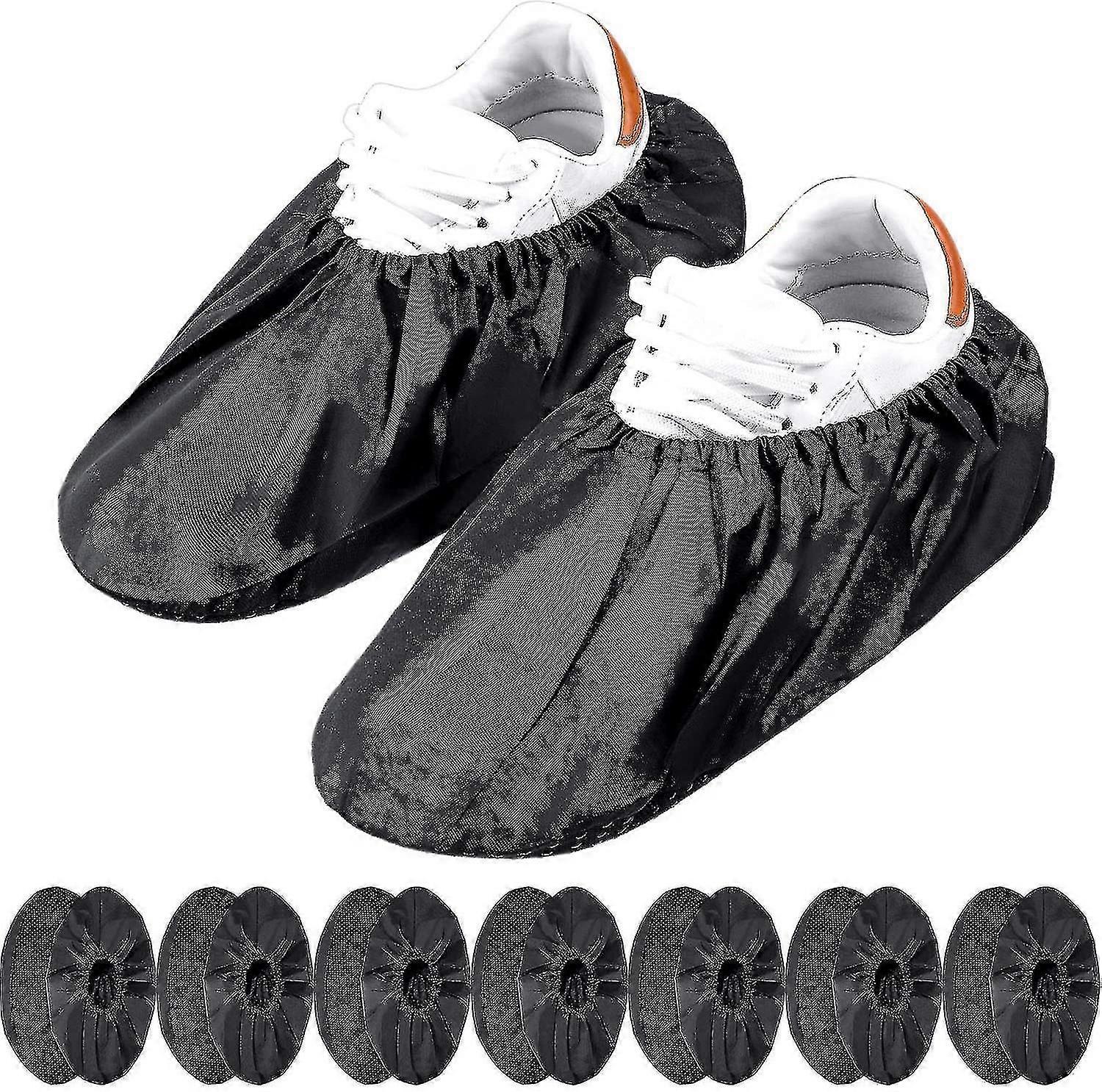 10 Pairs Of Reusable Non-slip Shoe Covers