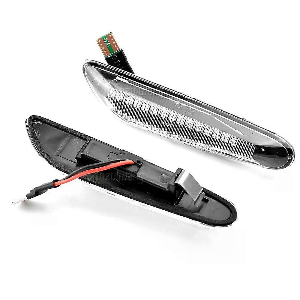 2 pieces Led Dynamic Side Marker Turn Signal Light Indicator Blinker Lamp Signal Lamp For BMW E90 E91 E92 E93 E60 E87 E82 E46