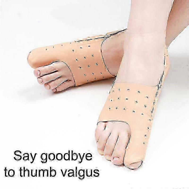 1pc Toe Separator Hallux Valgus Bunion Corrector Orthotics Feet Bone Thumb Adjuster Correction Sock Straightener Brace
