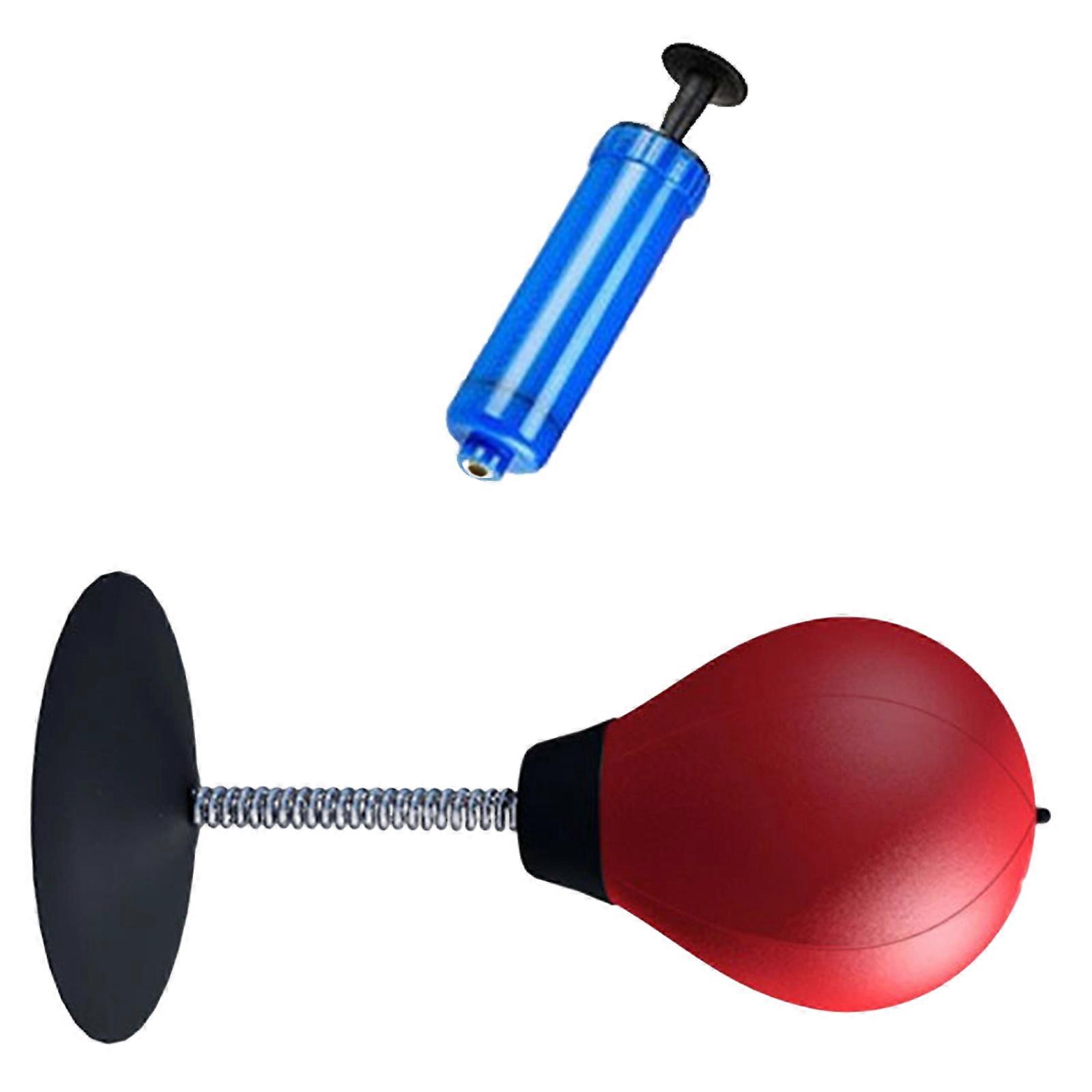 Regulable Punching Speed Ball Features Precisions Rebounds And Simple Installation For Various Skill Level  Red