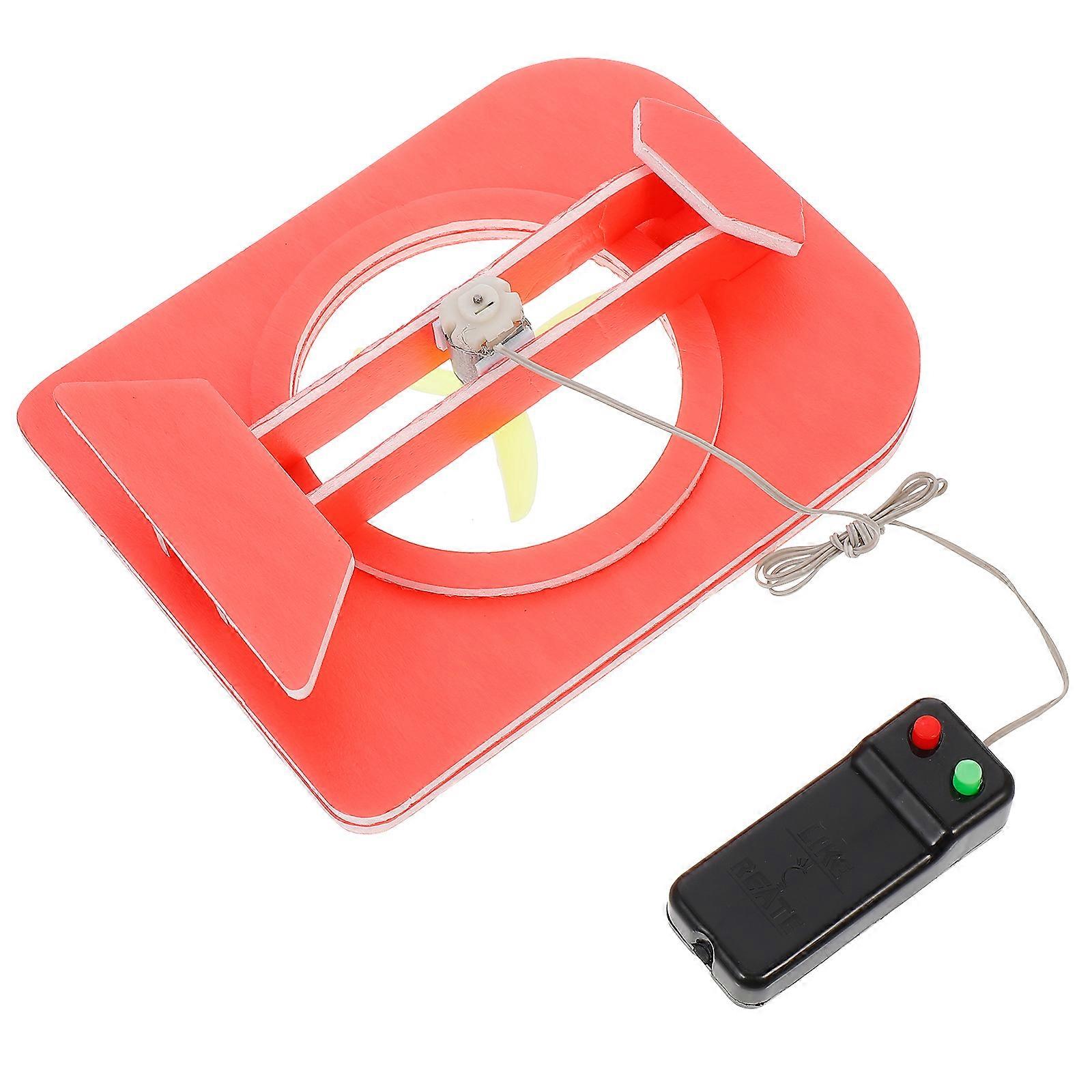 1 Set Science Learning Kit DIY Hovercraft Model Assembly Toy for Children