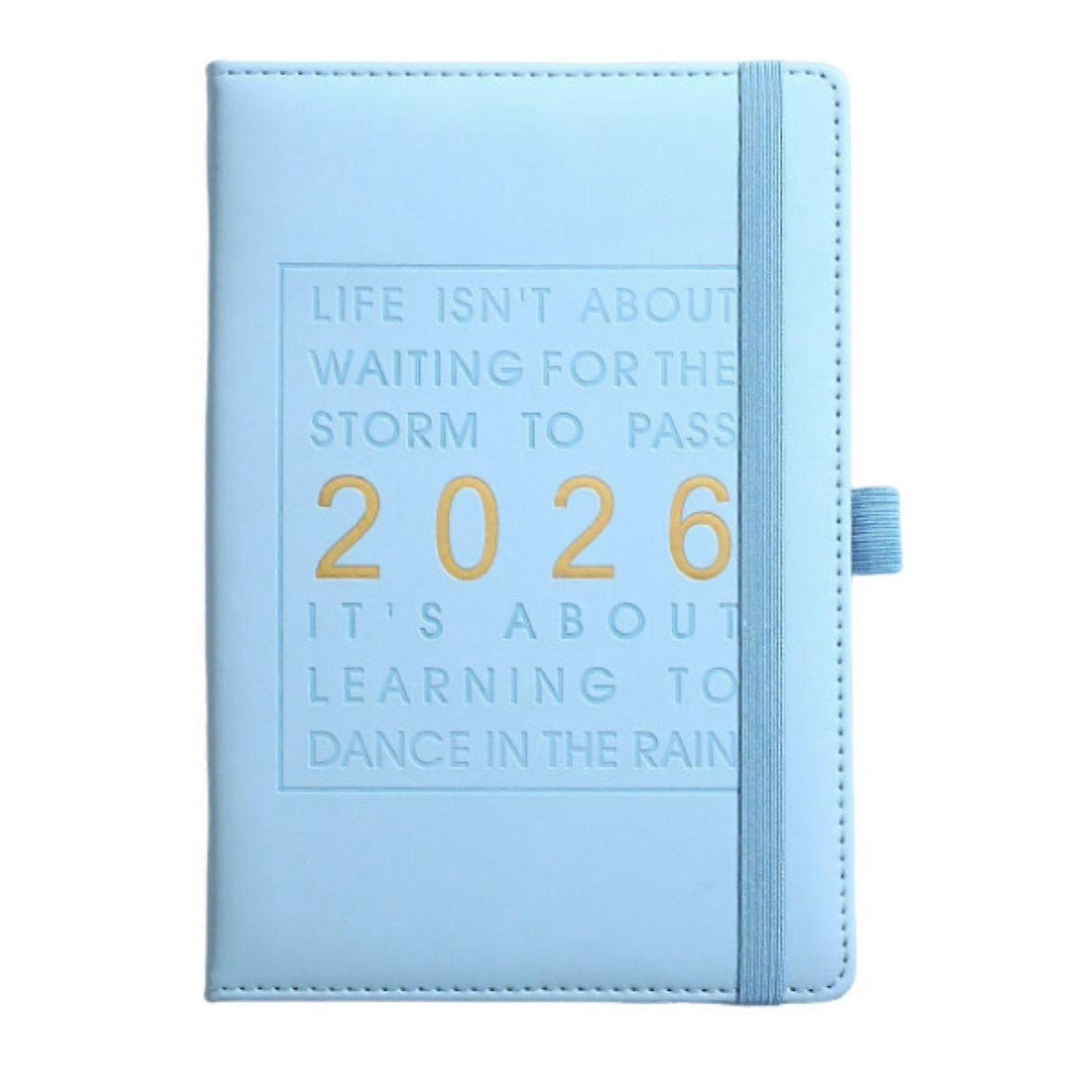 Kaesi 2026 Weekly Planner Daily Productivity Notebook with Monthly Layout Hardcover Organizer for Work School