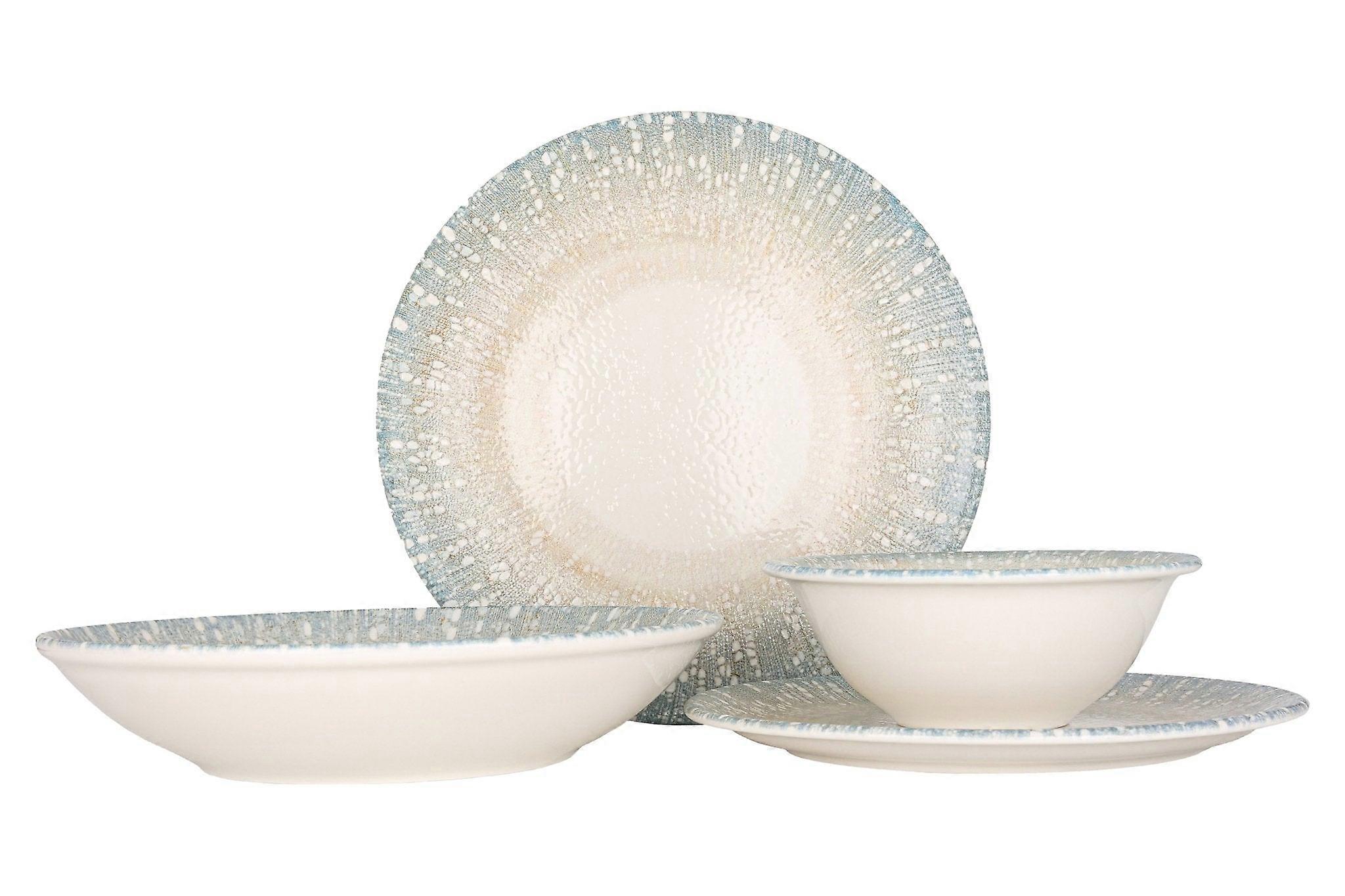 By Bone Dinnerware Set (Large) - Vista - 24 pieces - 6 persons - Porcelain