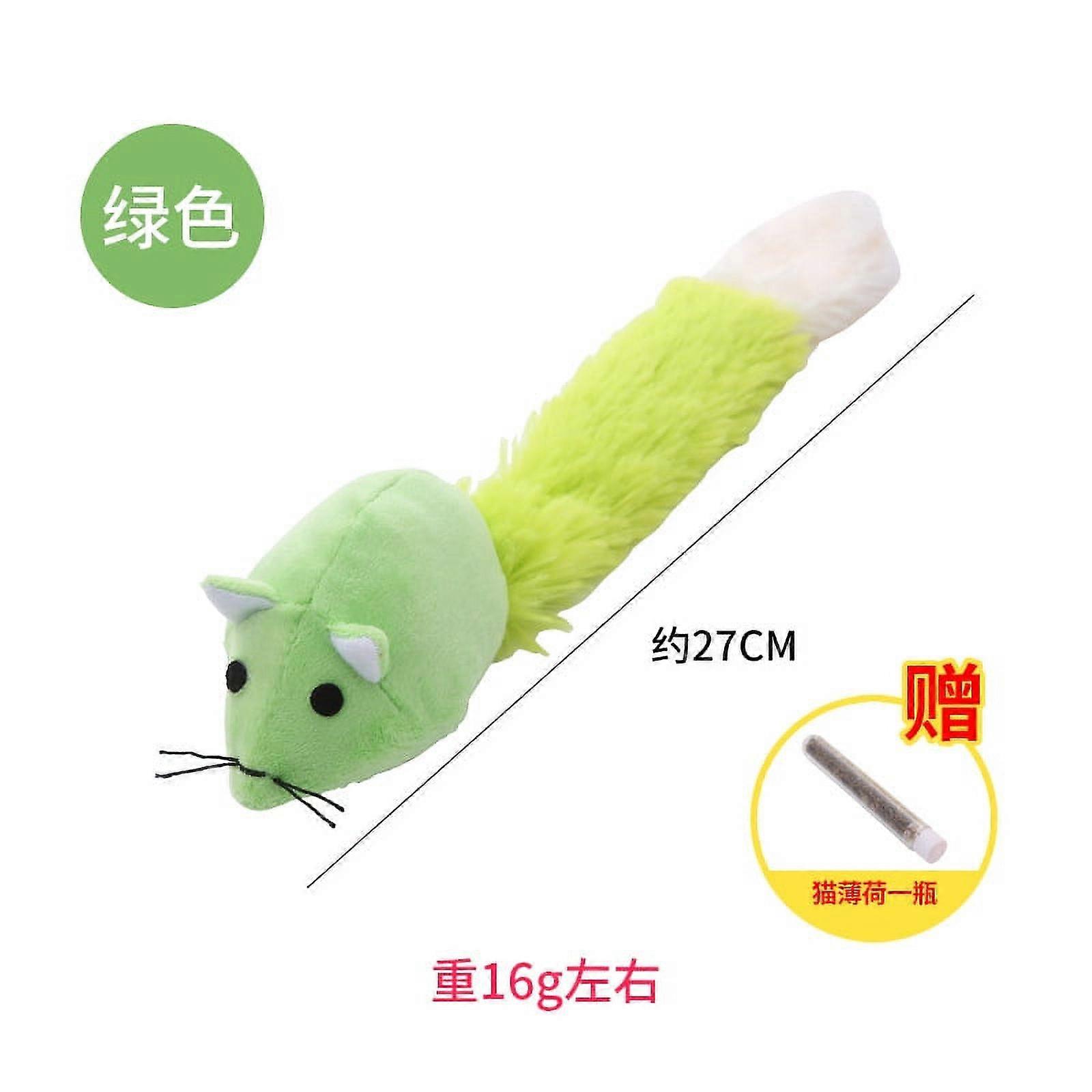 Mice Cat Toy Soft Plush Catnip Mouse Kitten Toy Interactive Kitten Catnip Plaything