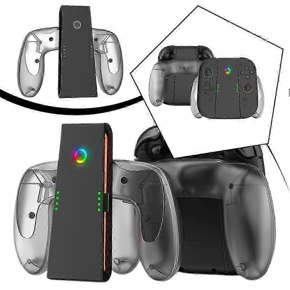 for Switch 2 Controller Left and Right Charging Grip Multifunctional Grip