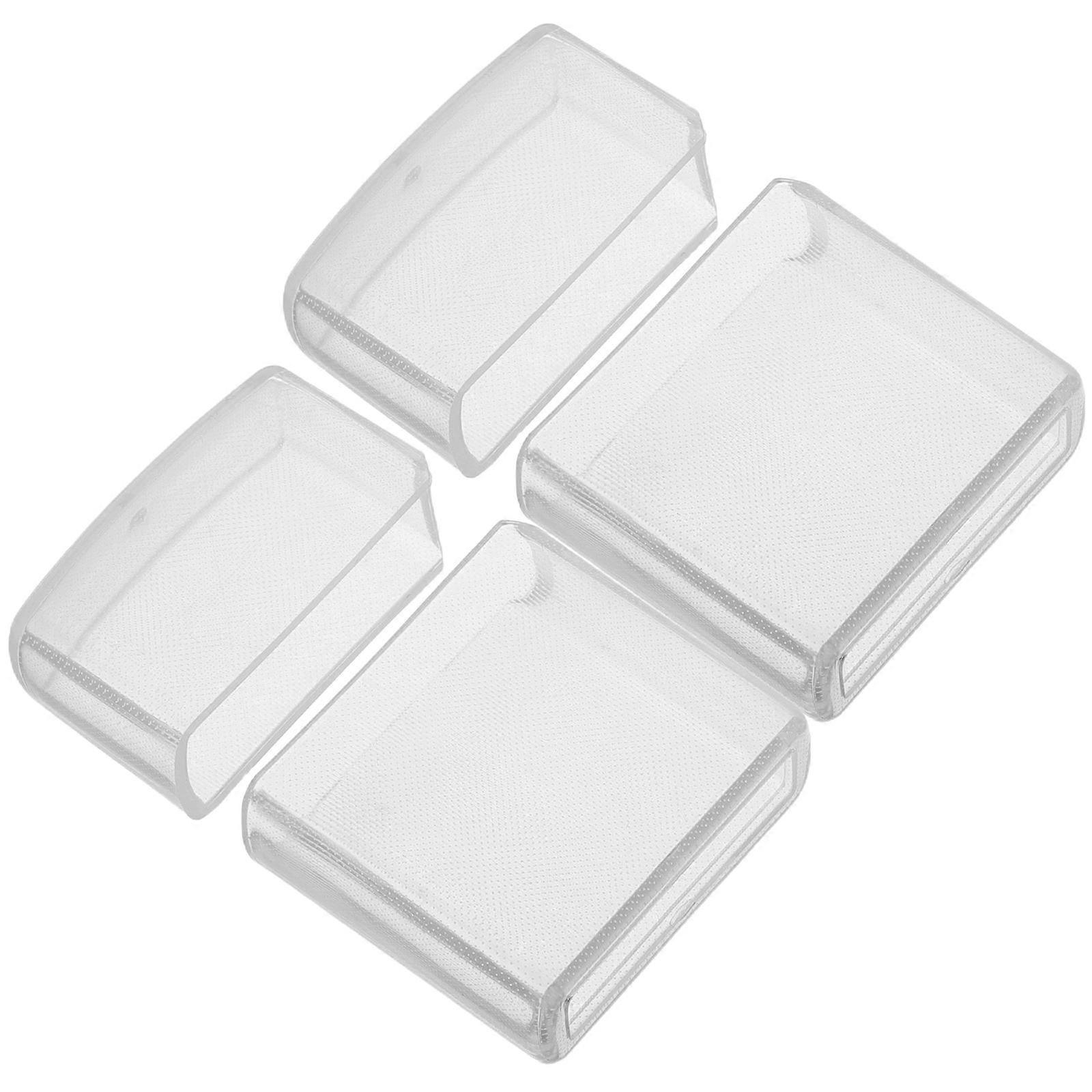 Protective Transparent Plastic Lighter Cases for Kerosene with 2Pcs