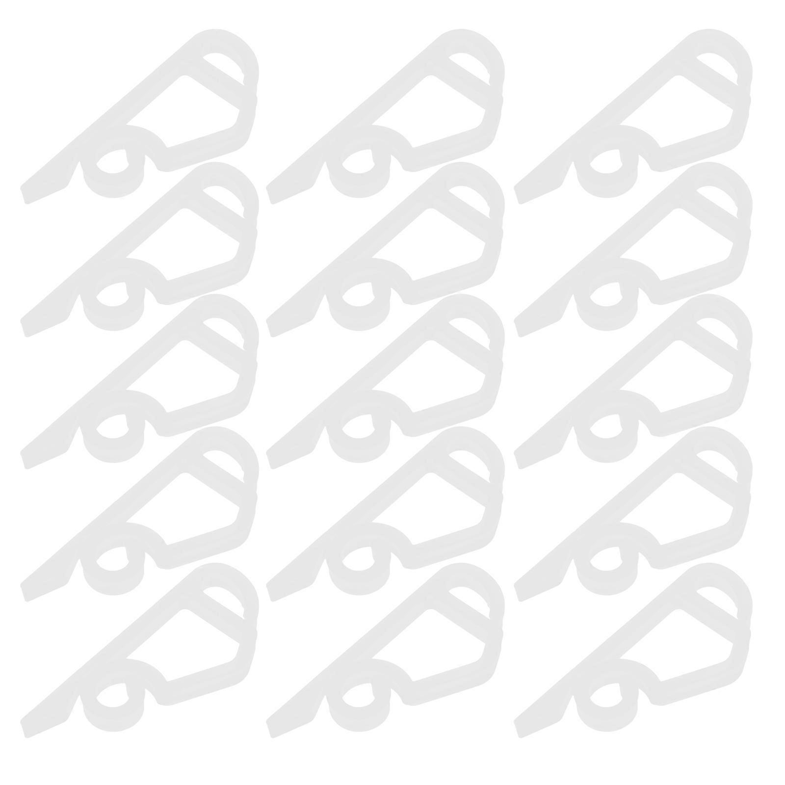 Plastic Hooks Hanging Outdoor String Lights Hooks for 120Pcs Versatile Use