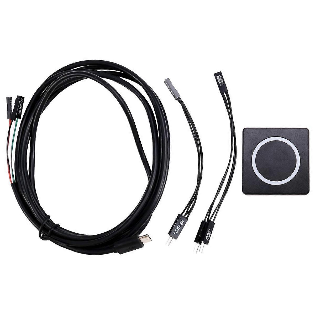 PC Power Button Desktop Power Switch PC External Start Power on/Off