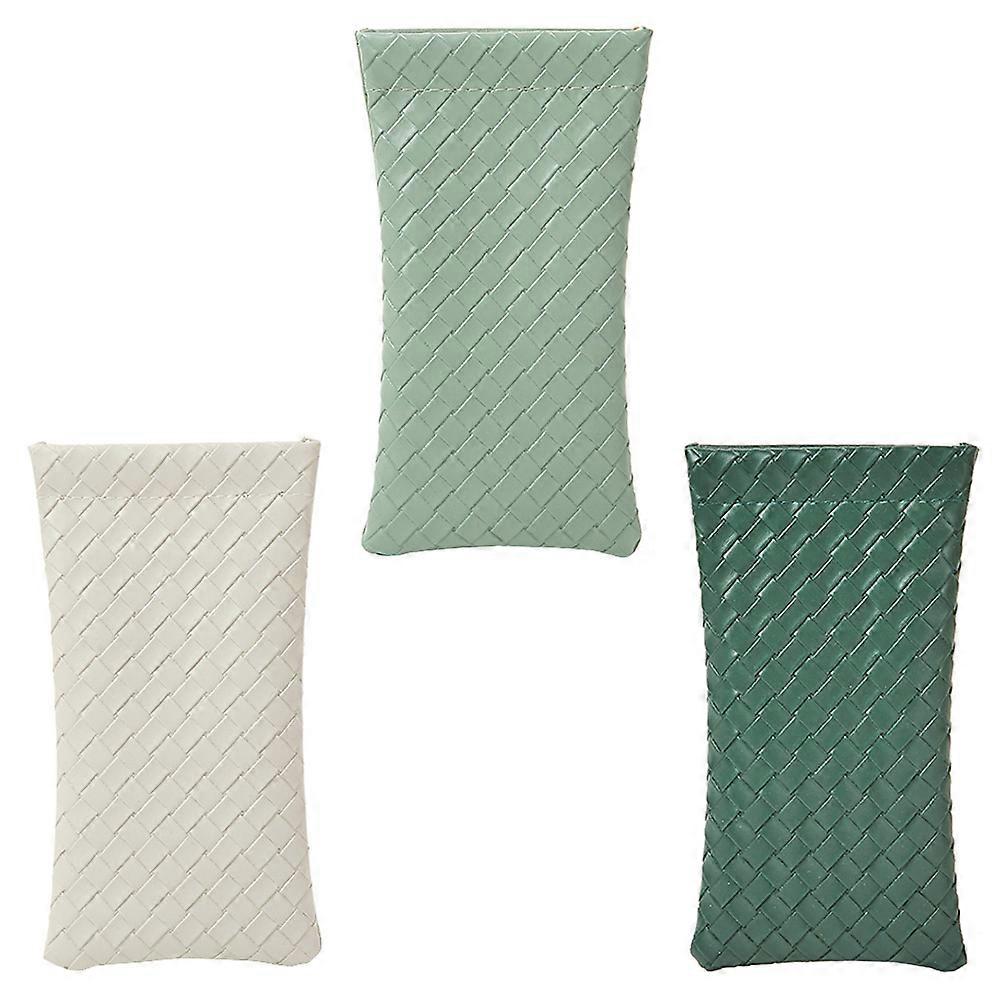 Chic Eyewear Storage Bag with Simple Design for Glasses Made of in Assorted Color