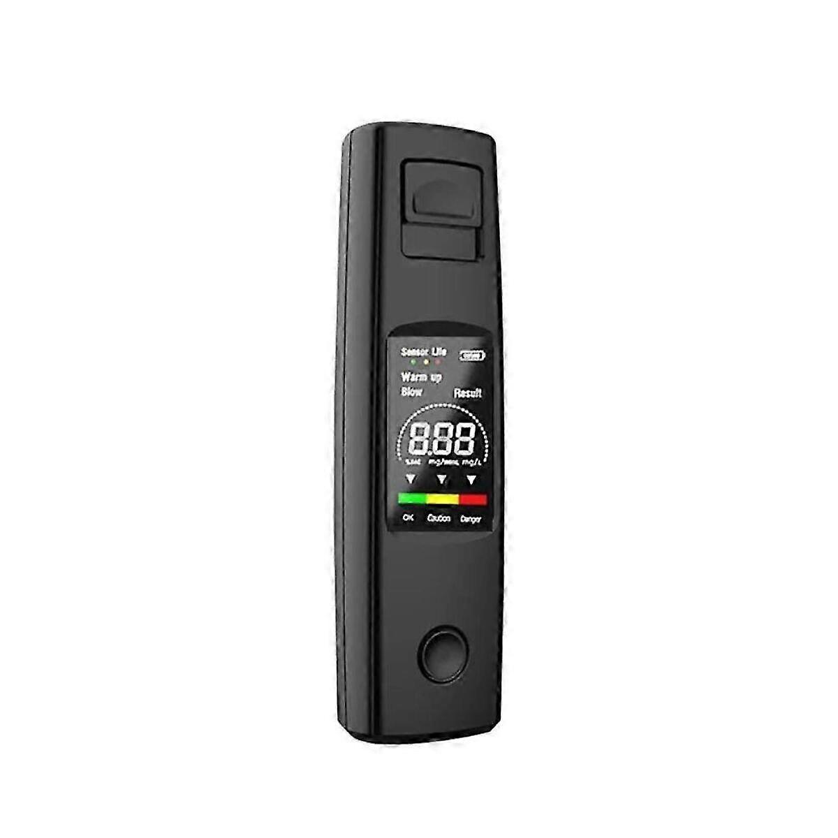 Portable Alcotester Alcohol Detector Non-Contact Alcohol Tester Digital LCD Display Breathalyzer Type-C Charging Auto Accessories Breath Tes