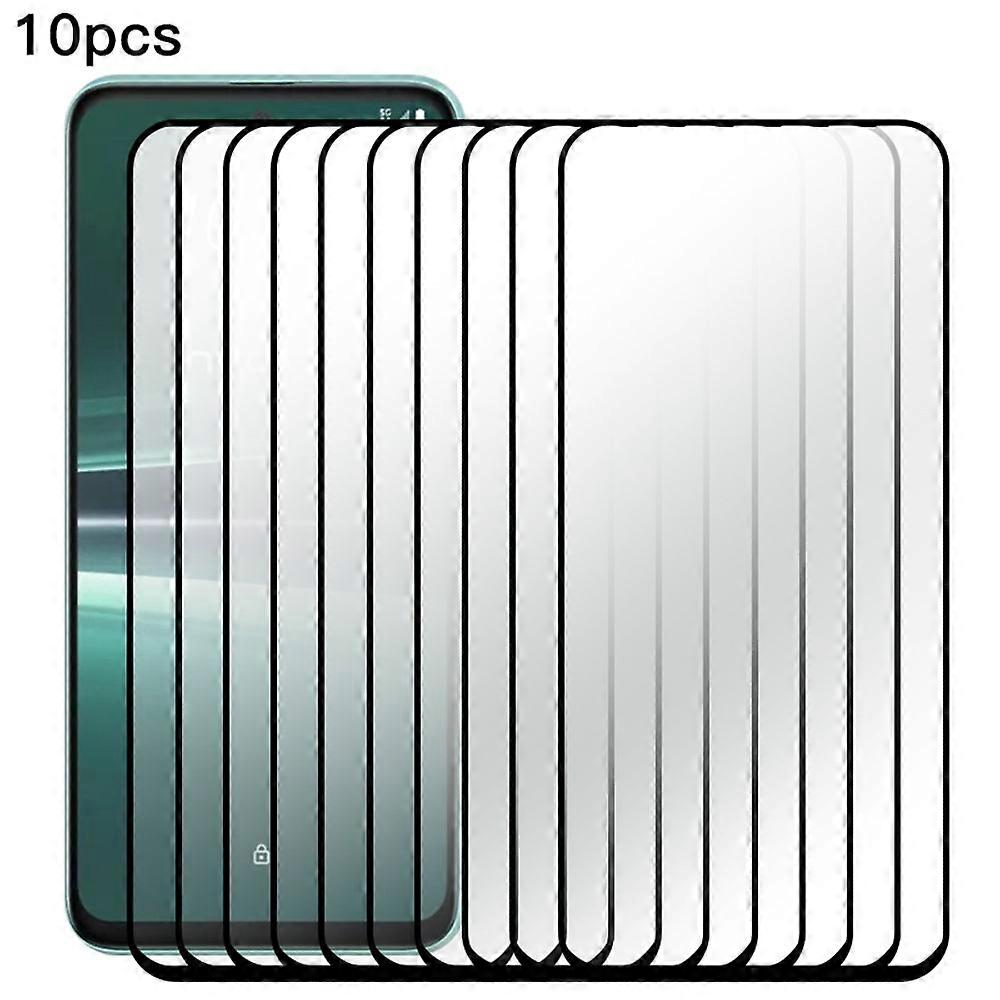 RURIHAI 10Pcs 2.5D 0.26mmスクリーンプロテクターHTC U23高アルミニウムシリコンガラス二次硬化フィルムに対応