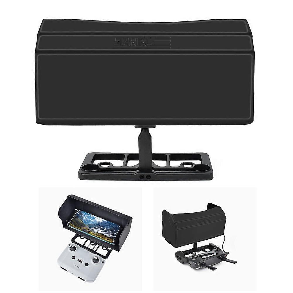 STARTRC 1108860 Compatible For DJI Mini 2 / Mavic Mini / Air 2 Controller Sunhood with Phone Holder and Lanyard