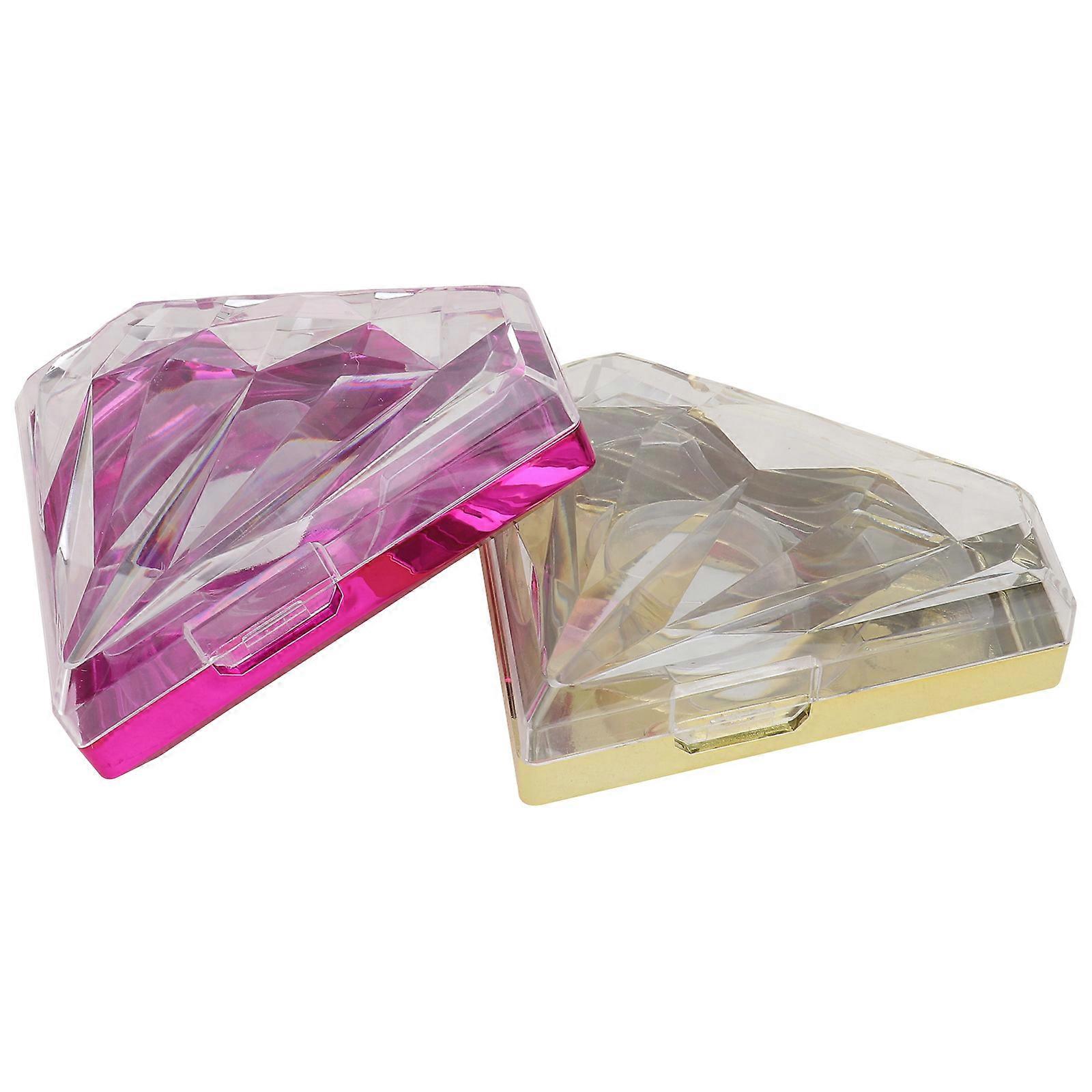 Eyelash Storage Box Diamond Pattern for Safe Keeping 6Pcs Set