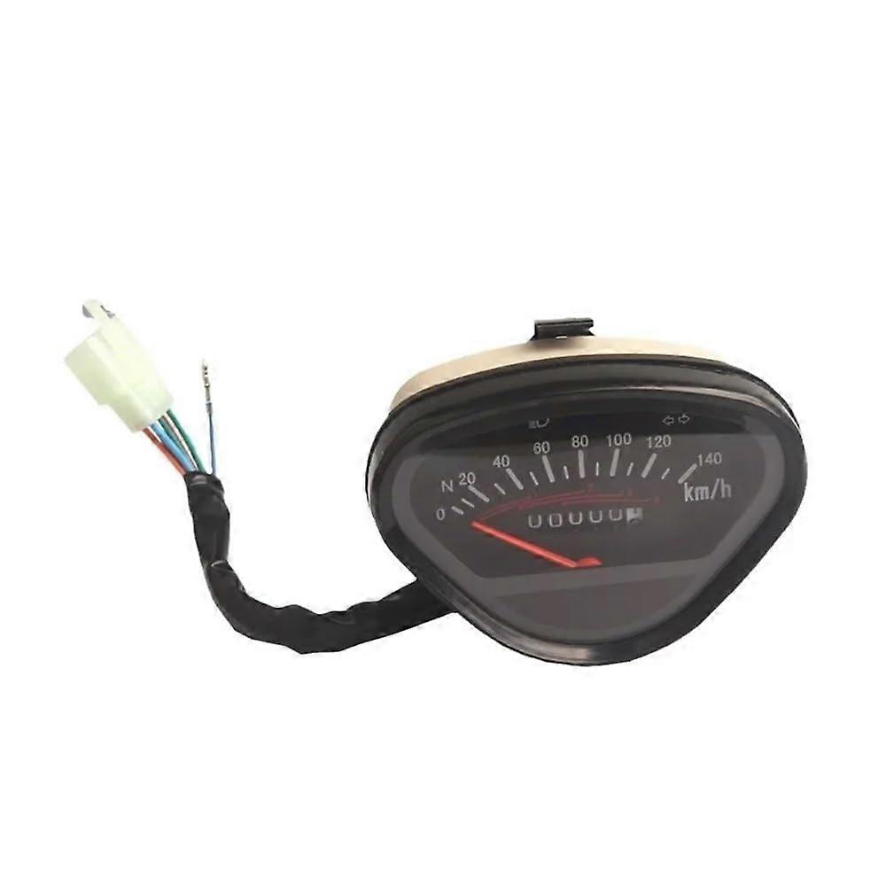Motorcycle Digital Speedometer Tachometer Gauge with Gear and Fuel Indicator Multifunction Display
