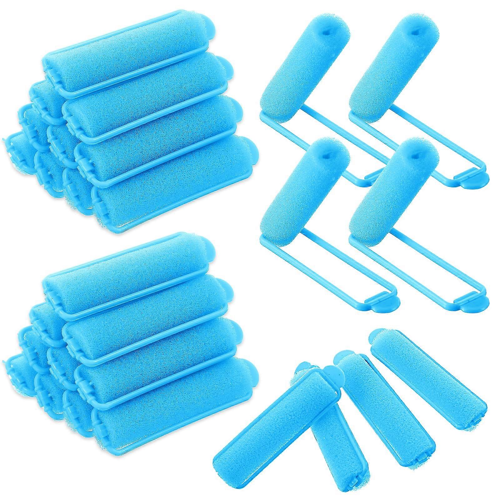 28pcs Heatless Foam Hair Rollers for Overnight Curls, Soft Sponge Curlers for Long and Short Hair
